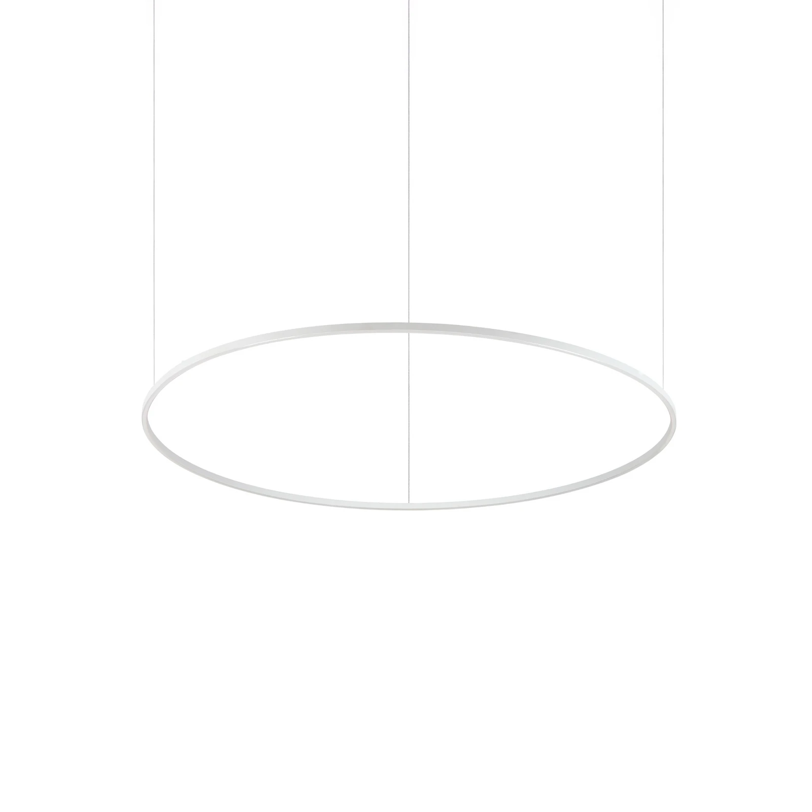 Ideal Lux LED-Hängelampe Oracle Slim weiß 3.000 K Ø 150 cm