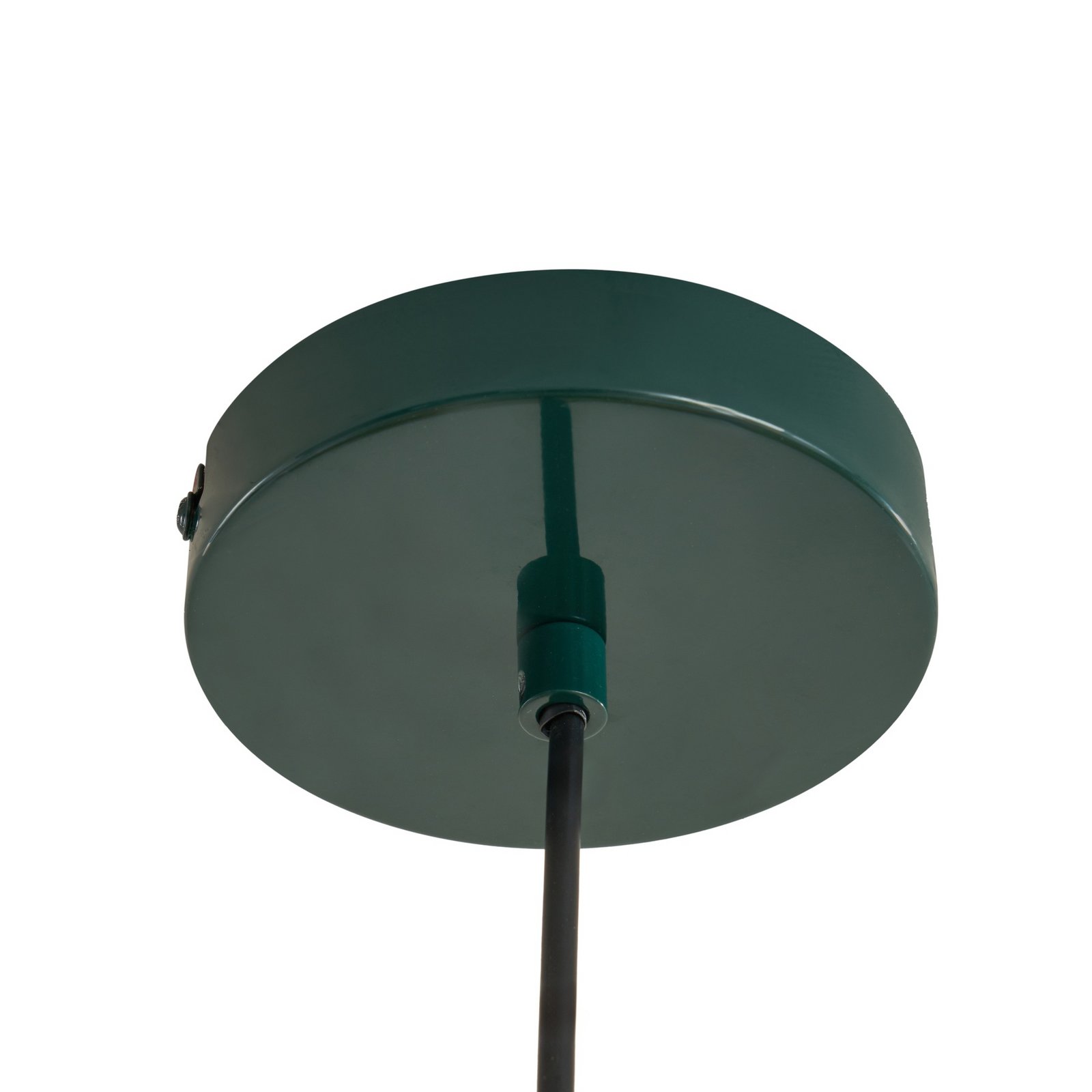 Lámpara colgante Tivra, verde, Ø 35 cm, metal, E27 - Lindby Lámpara colgante Tivra, verde, Ø 35 cm, metal, E27 - Lindby