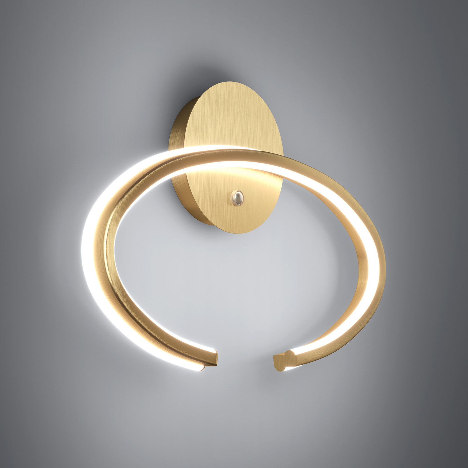 Stars of Light LED wall lamp Bogado, gold, 40 cm, CCT, dimmable