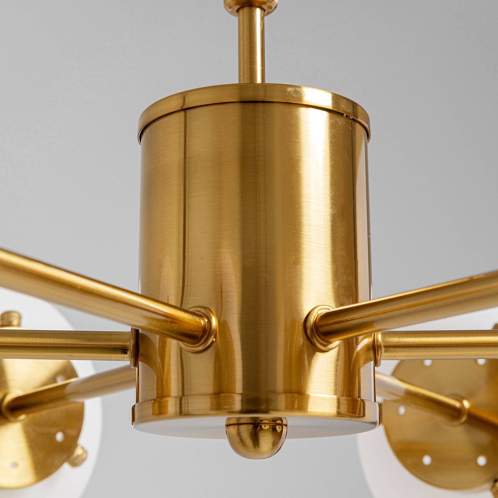 Image of KARE Heavenly suspension dorée, à 6 lampes 4025621529538