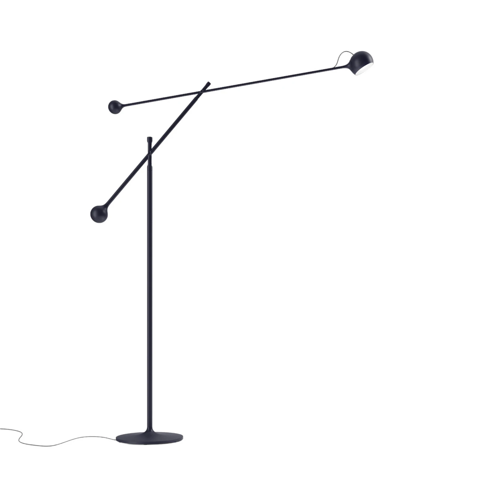 Artemide Ixa lampa stojąca LED regulowana antracyt