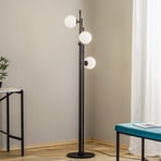 1073A1 floor lamp, 3-bulb, black