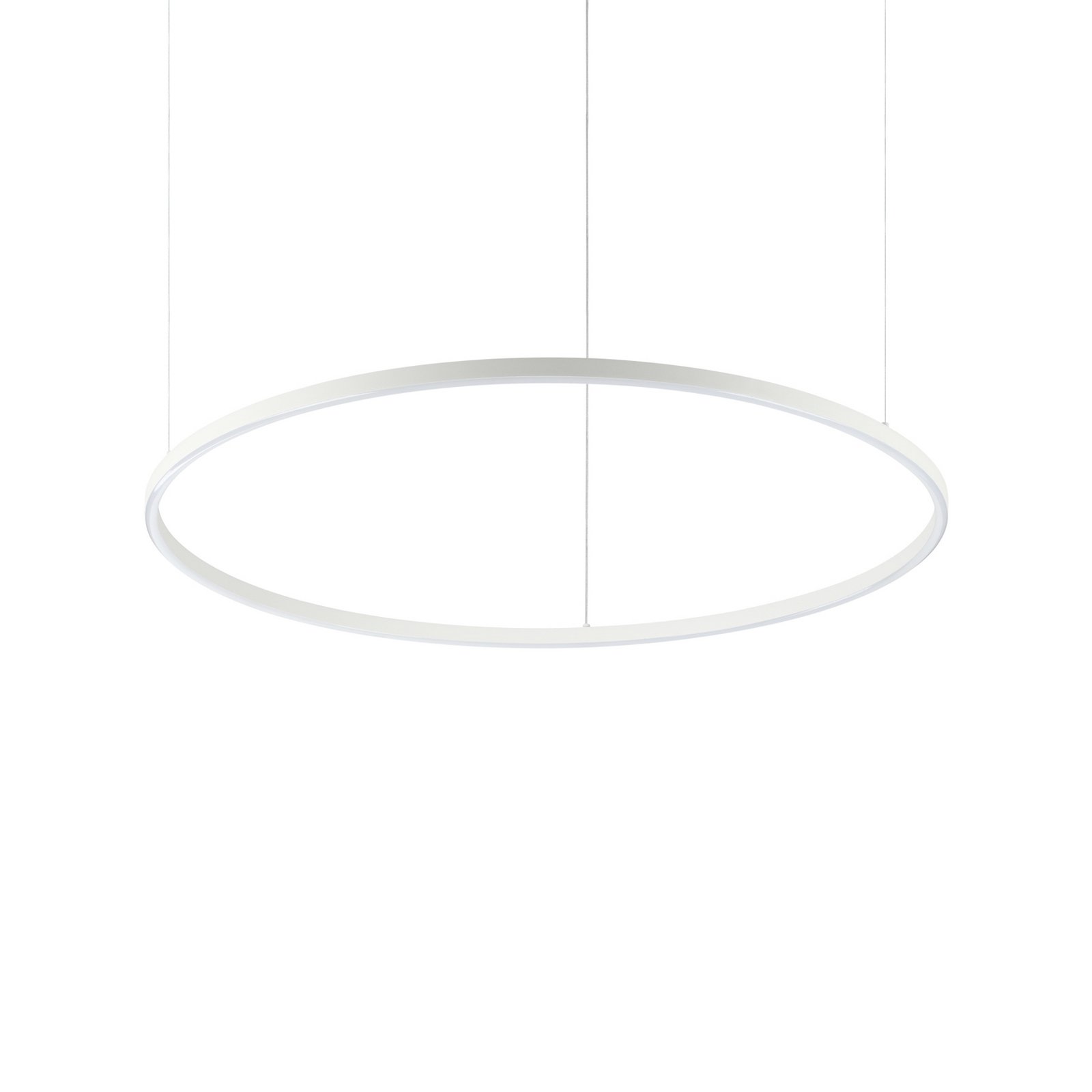 Ideal Lux LED-Hängelampe Oracle Slim Ø 90 cm weiß 3.000 K
