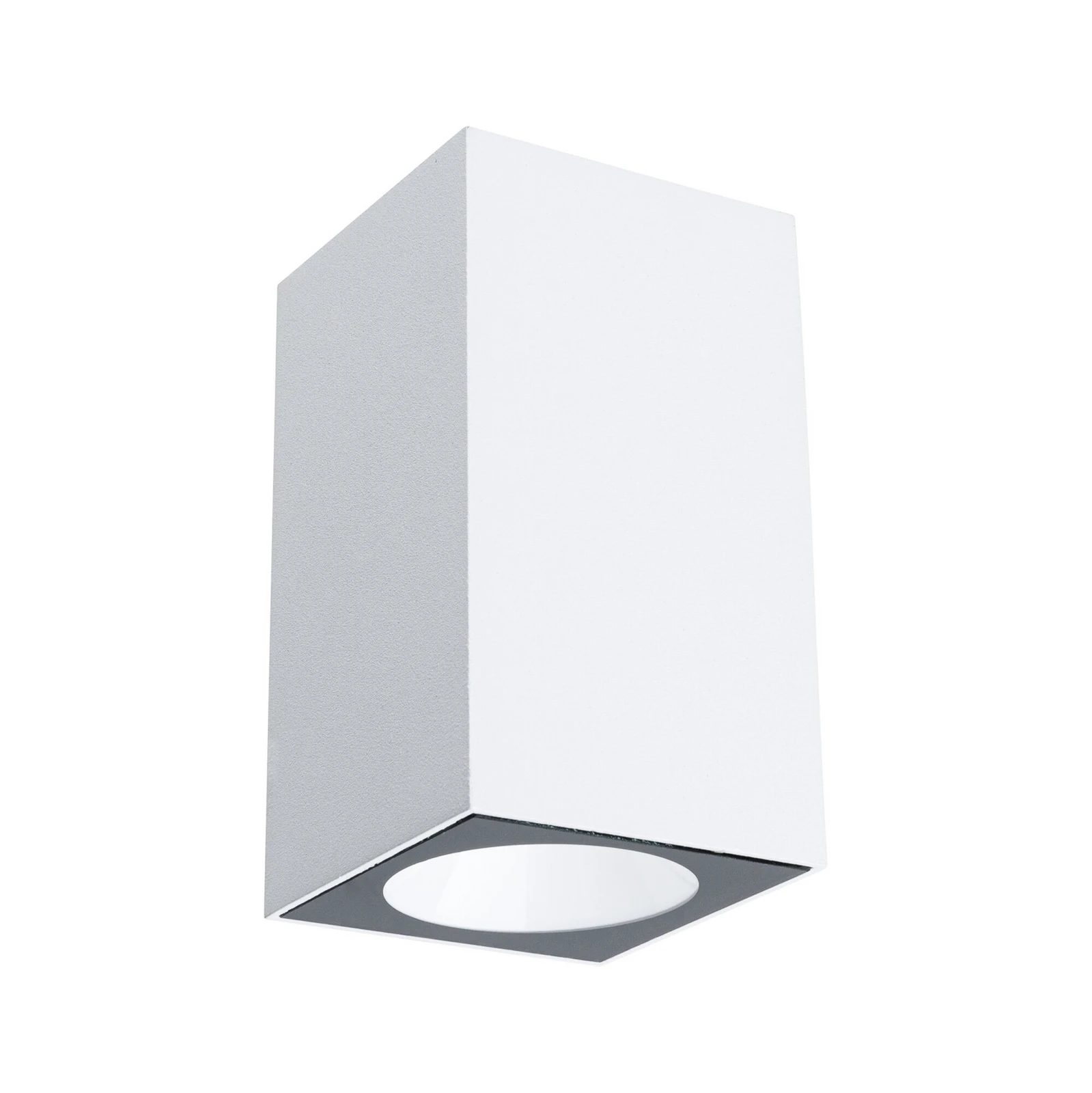 Vonkajšie nástenné svietidlo Paulmann LED Flame, biela, výška 8 cm, IP44