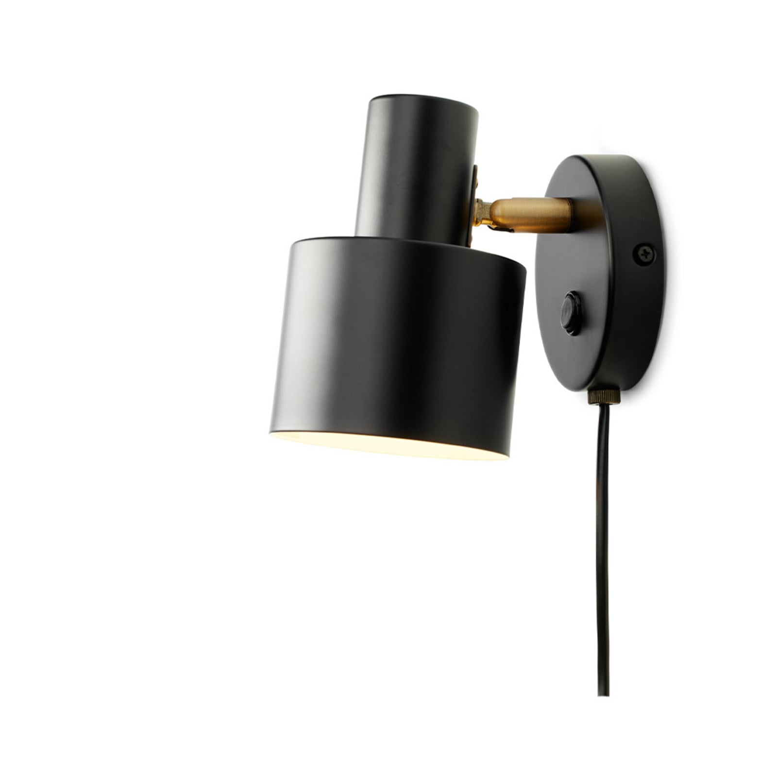 Vogue V&auml;gglampa Svart Halo Design - Vardagsrum - Metall