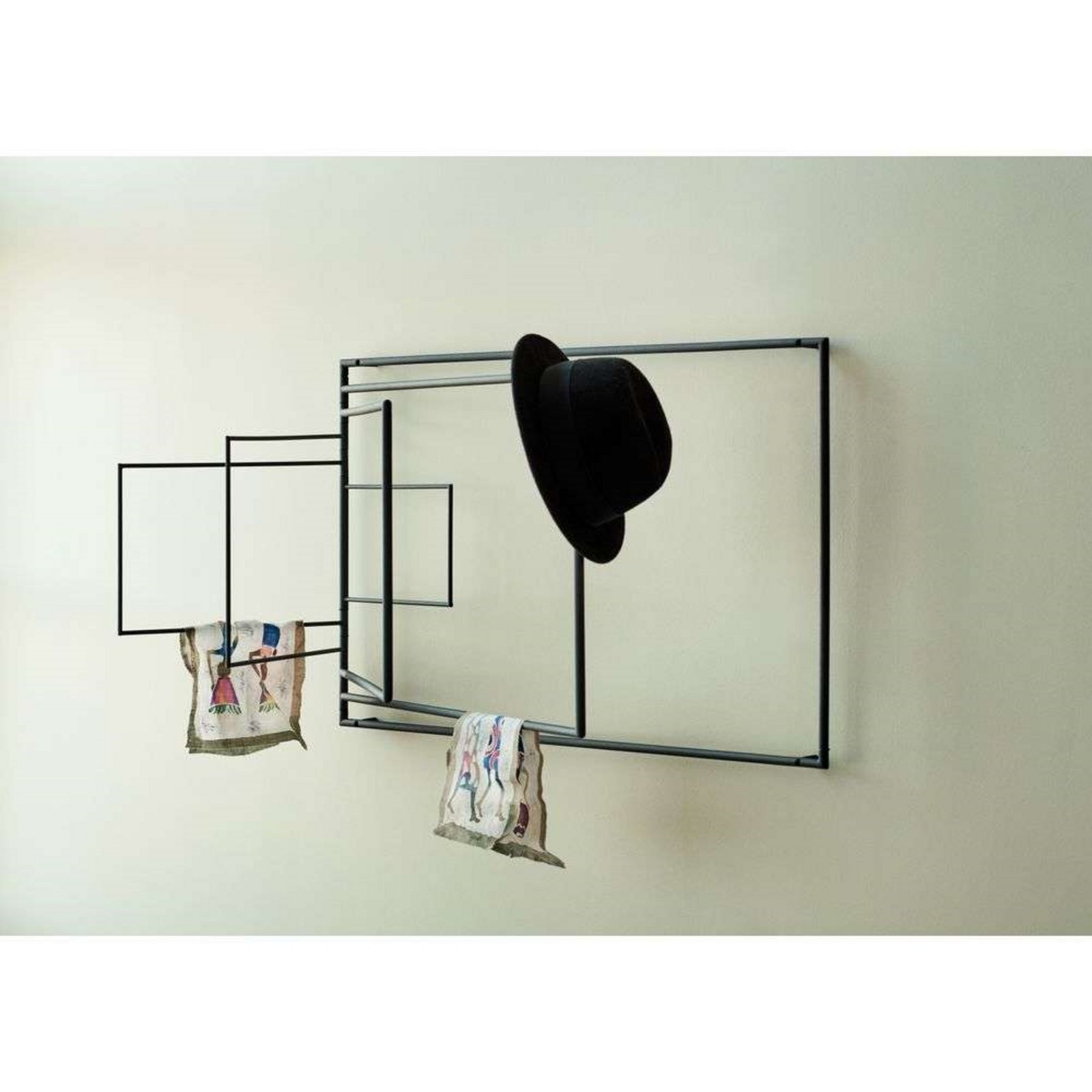 Frame Wall Rack Black - Northern