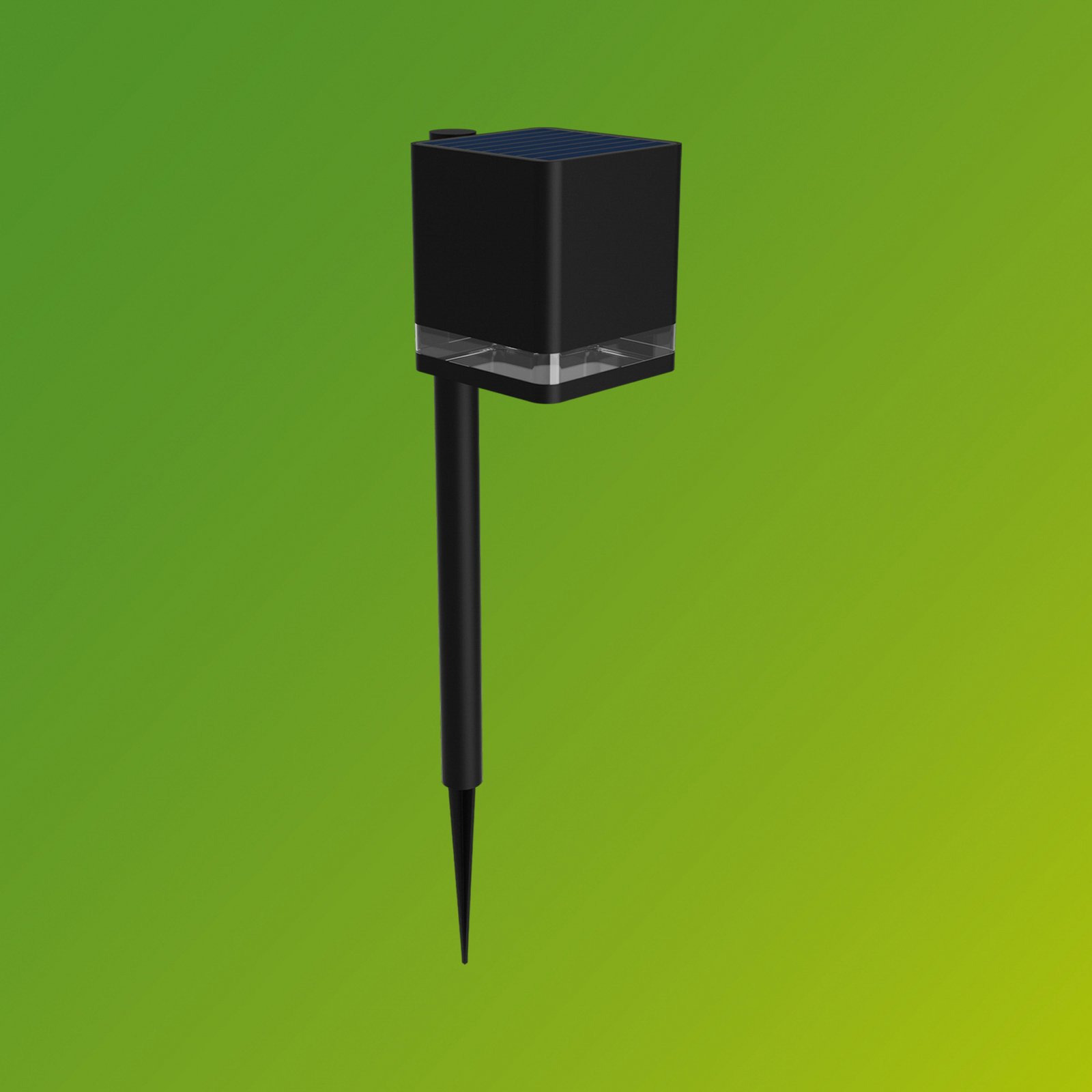 Philips Lampada LED solare con picchetto Virona, nera, IP44