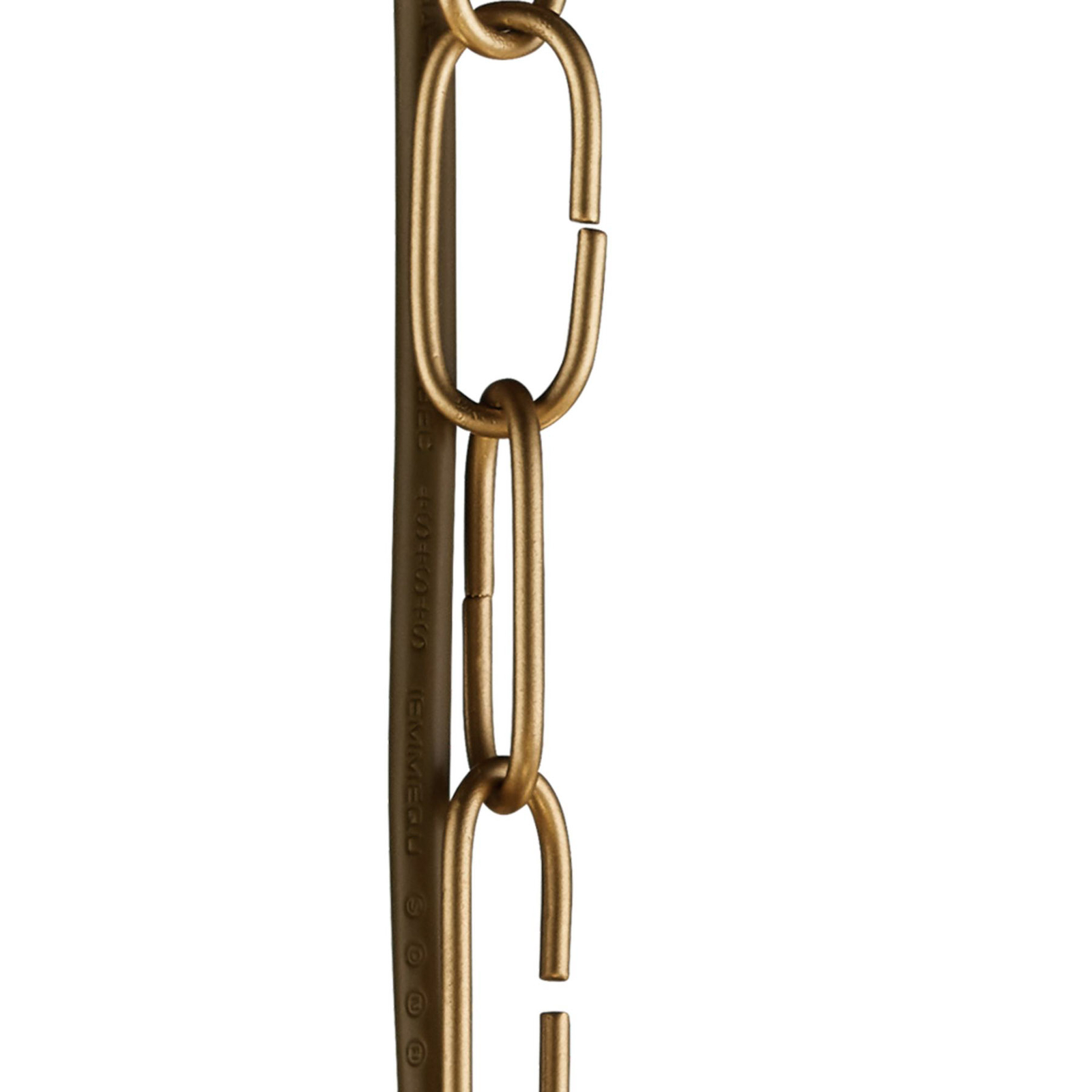 Závesné svietidlo Fishnet, zlatá Ø 45 cm