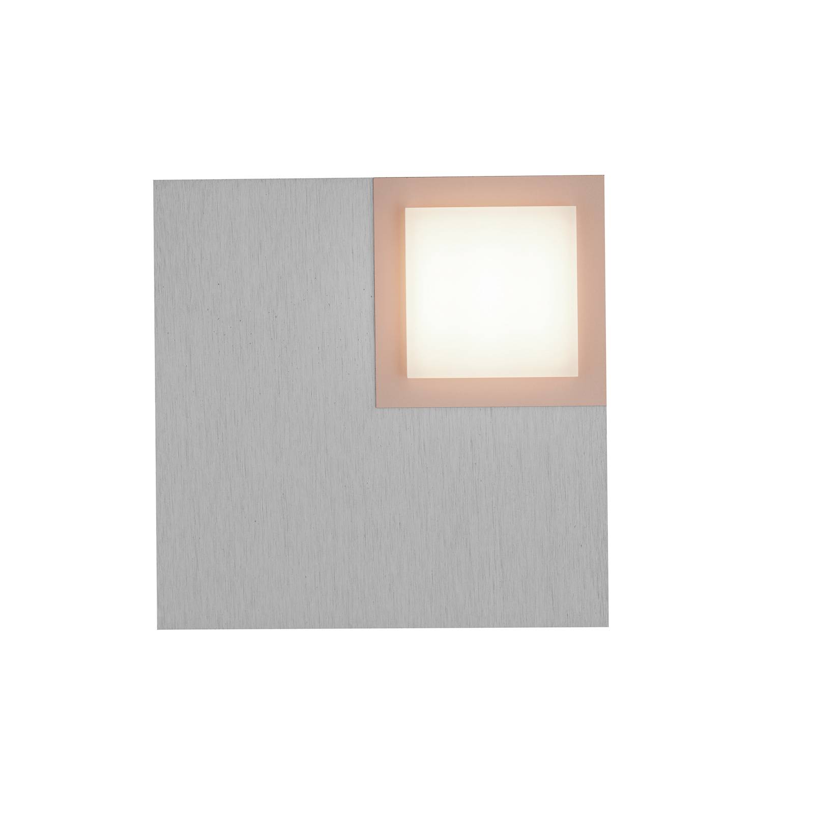 BANKAMP Quadro LED-Deckenleuchte 8W silber günstig online kaufen