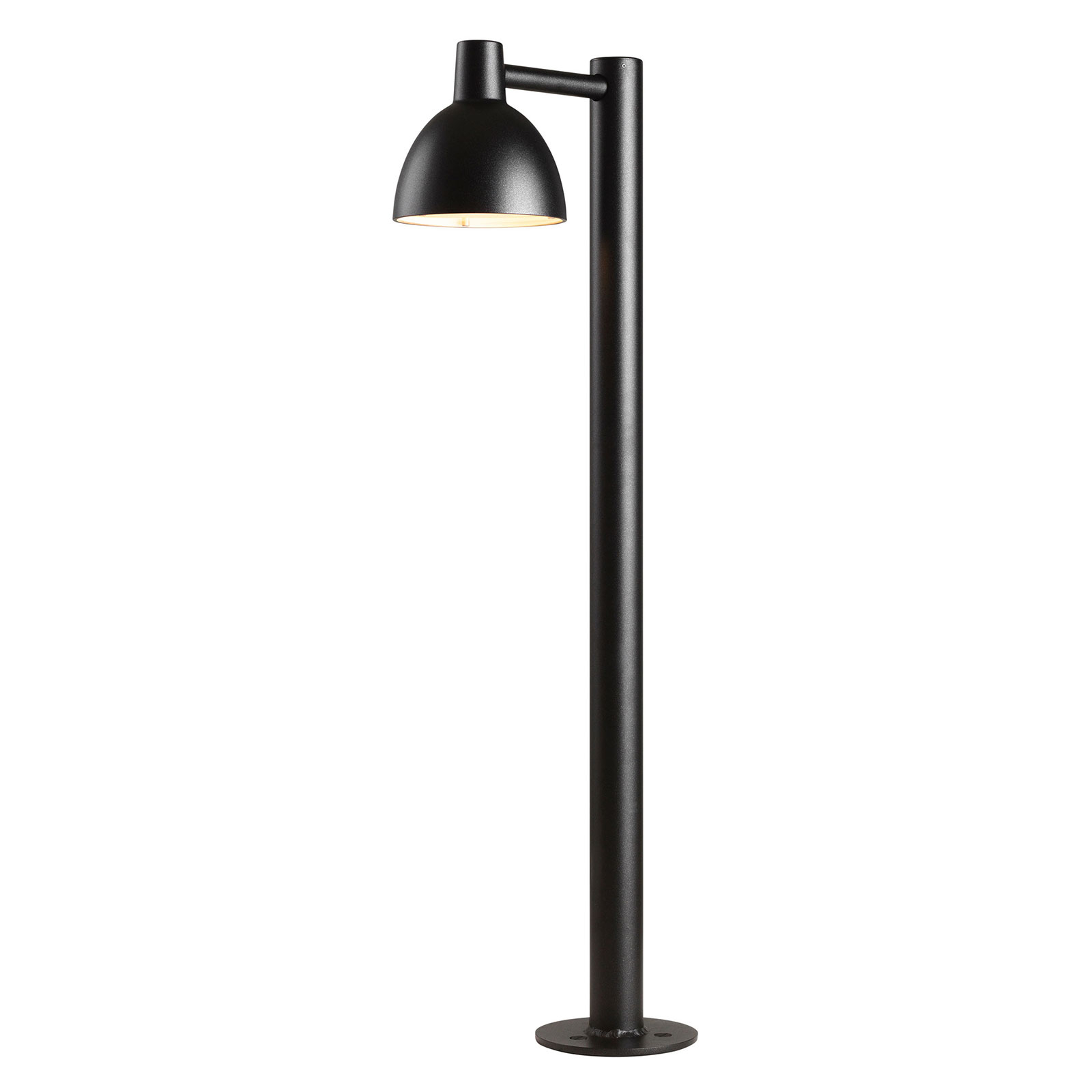 Louis Poulsen Toldbod path light, black, aluminium, acrylic, E14, 40 W, energy efficiency: A++, H: 90 cm