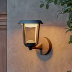 Aplique LED para exterior Philips Nuvy, color antracita, metal, IP44