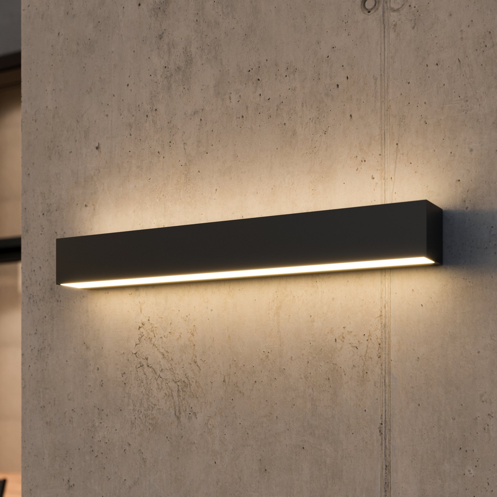 Tuana Außen Wandleuchte IP65 Graphite - Lucande
