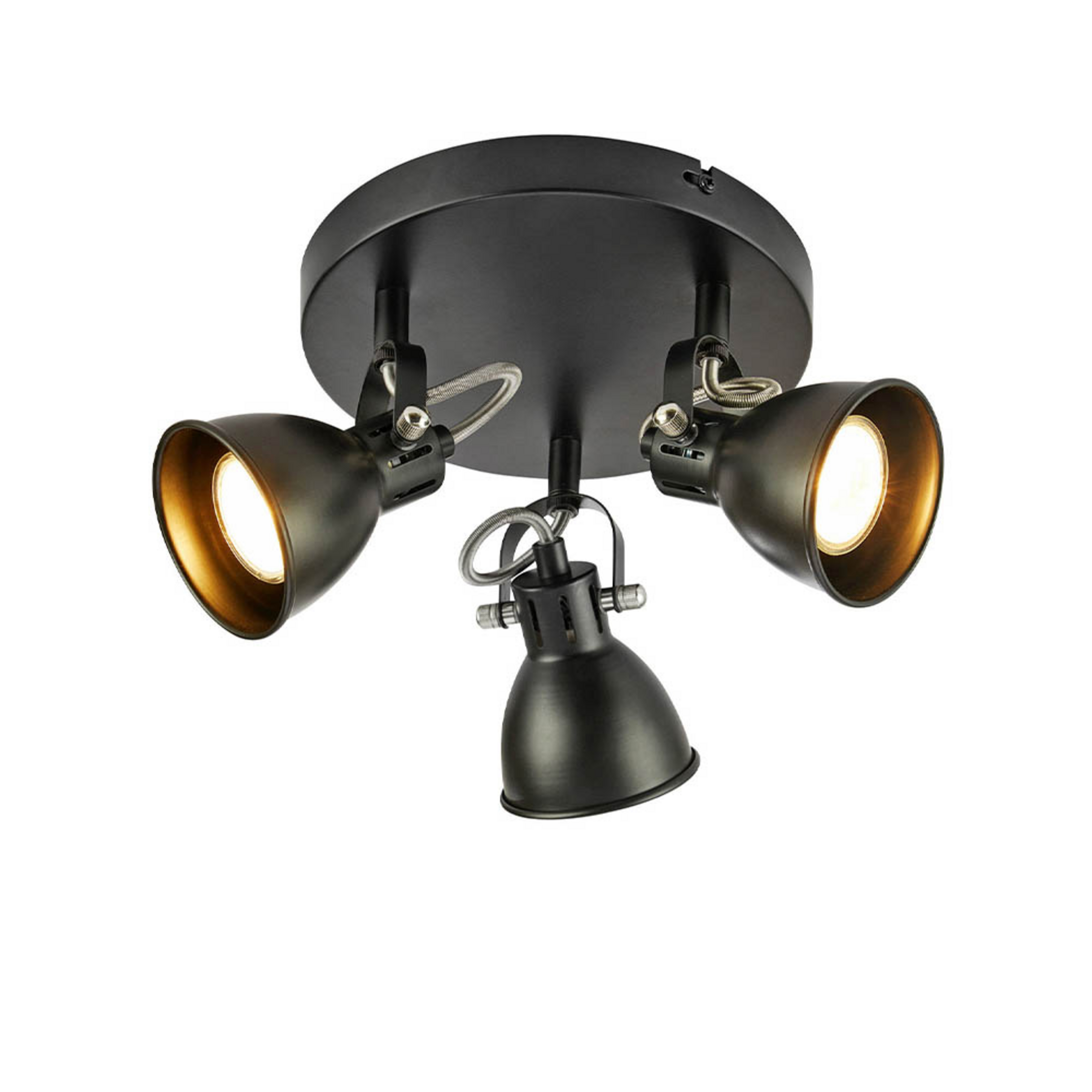 Mion 3 Plafonnier Matt Black - Markslöjd