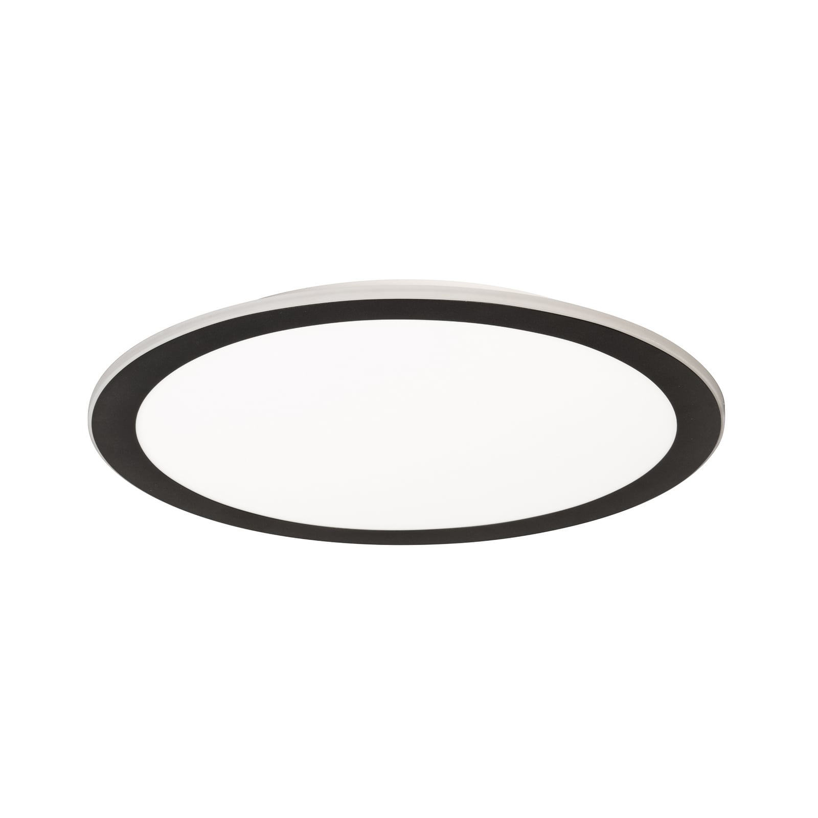 LED-Deckenlampe Cavena, Ø 50 cm, sandgrau, Metall, CCT