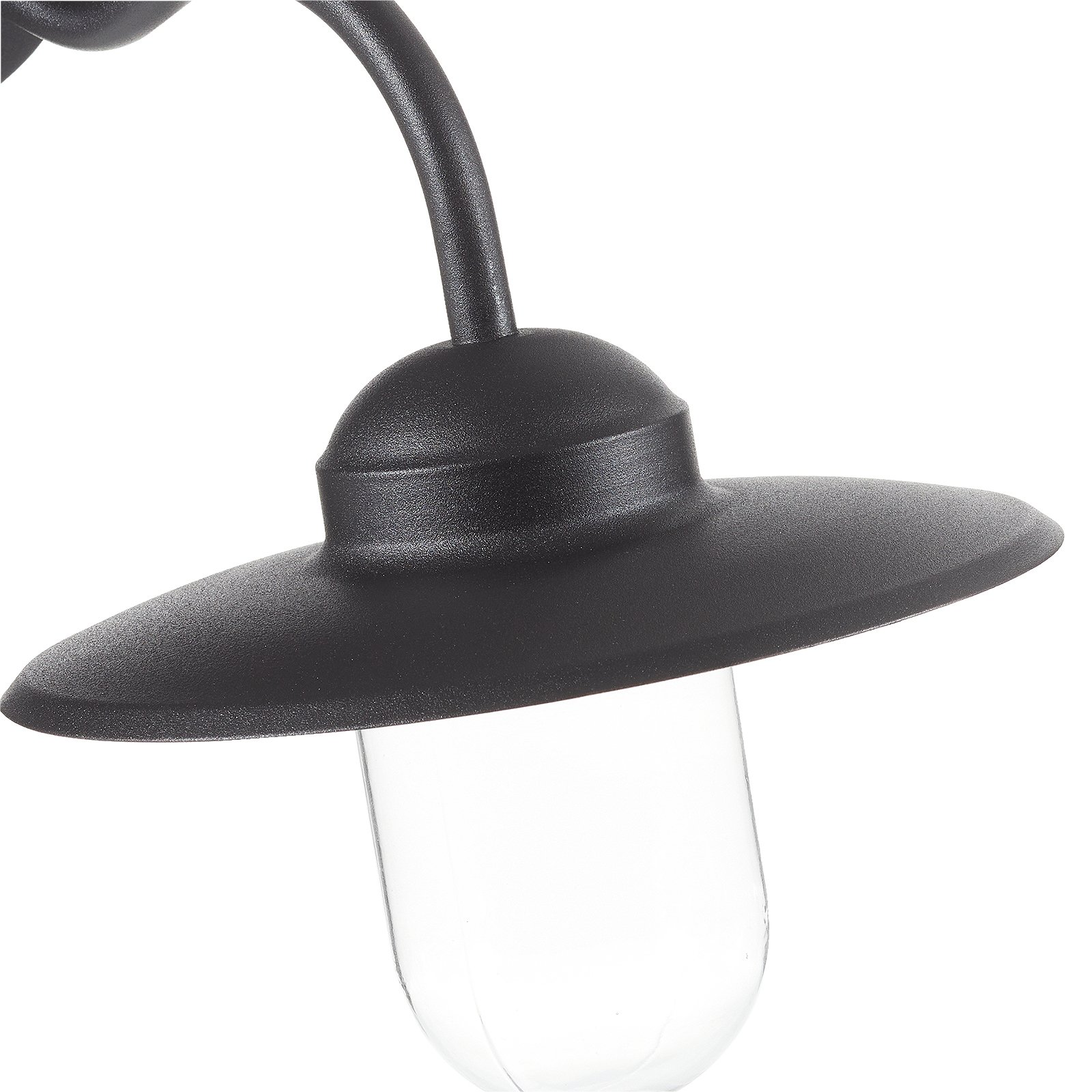 Luxembourg Outdoor Wall Lamp Black - Nordlux