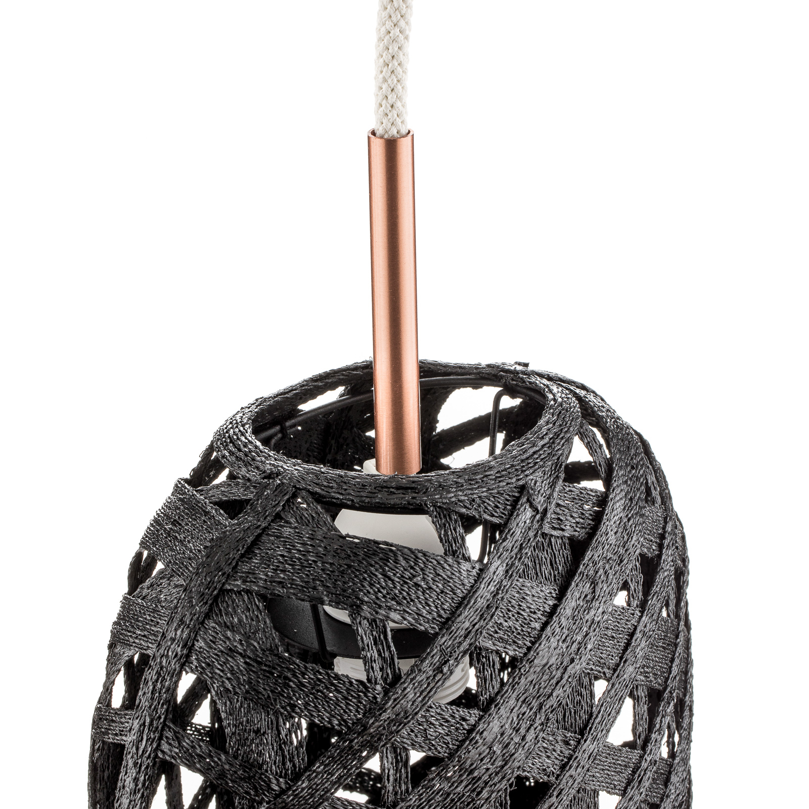 Capsule Pendelleuchte S Black - Forestier