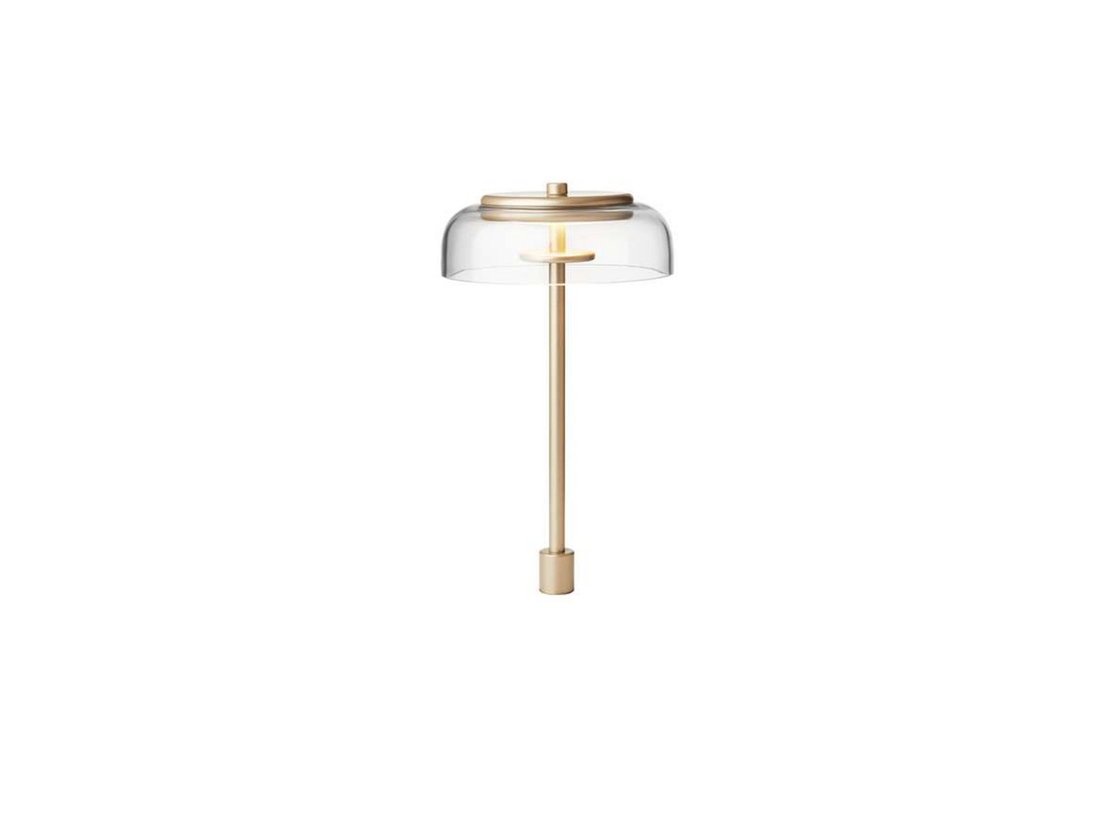 Blossi In-set Stolová Lampa Small Nordic Gold/Opal - Nuura