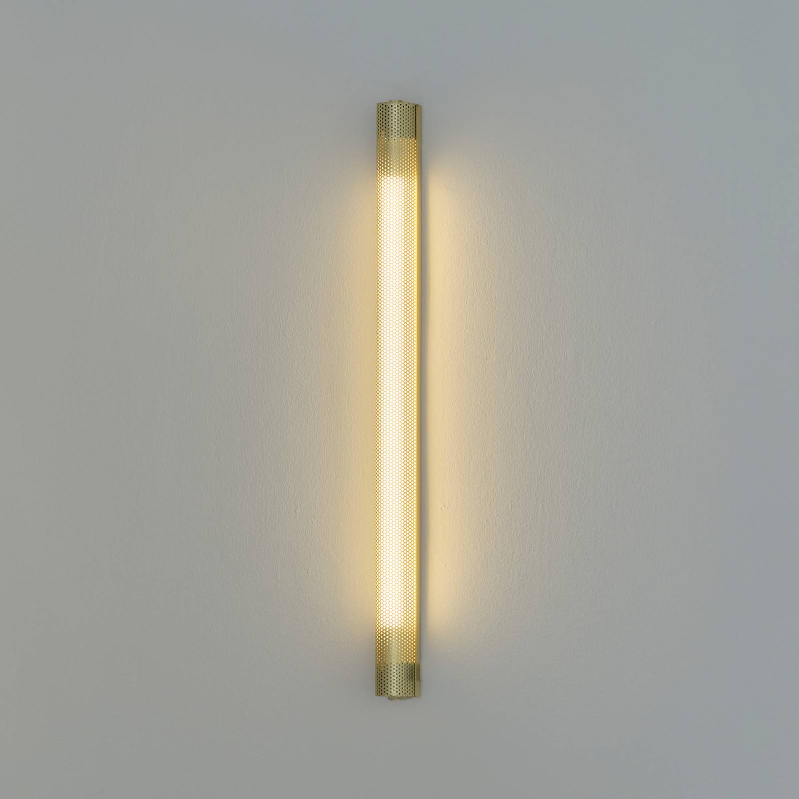 GEJST Applique murale Radent, couleur laiton, hauteur 70 cm, LED G13