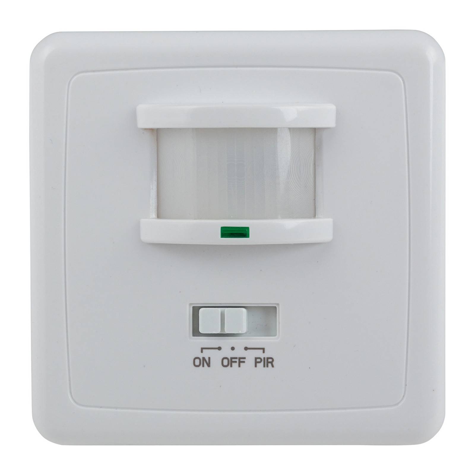 Rörelsesensor infälld 140° vit