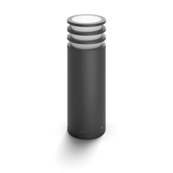 Lucca Borne de Jardin d'Extérieur Low Hue White Antracit - Philips Hue
