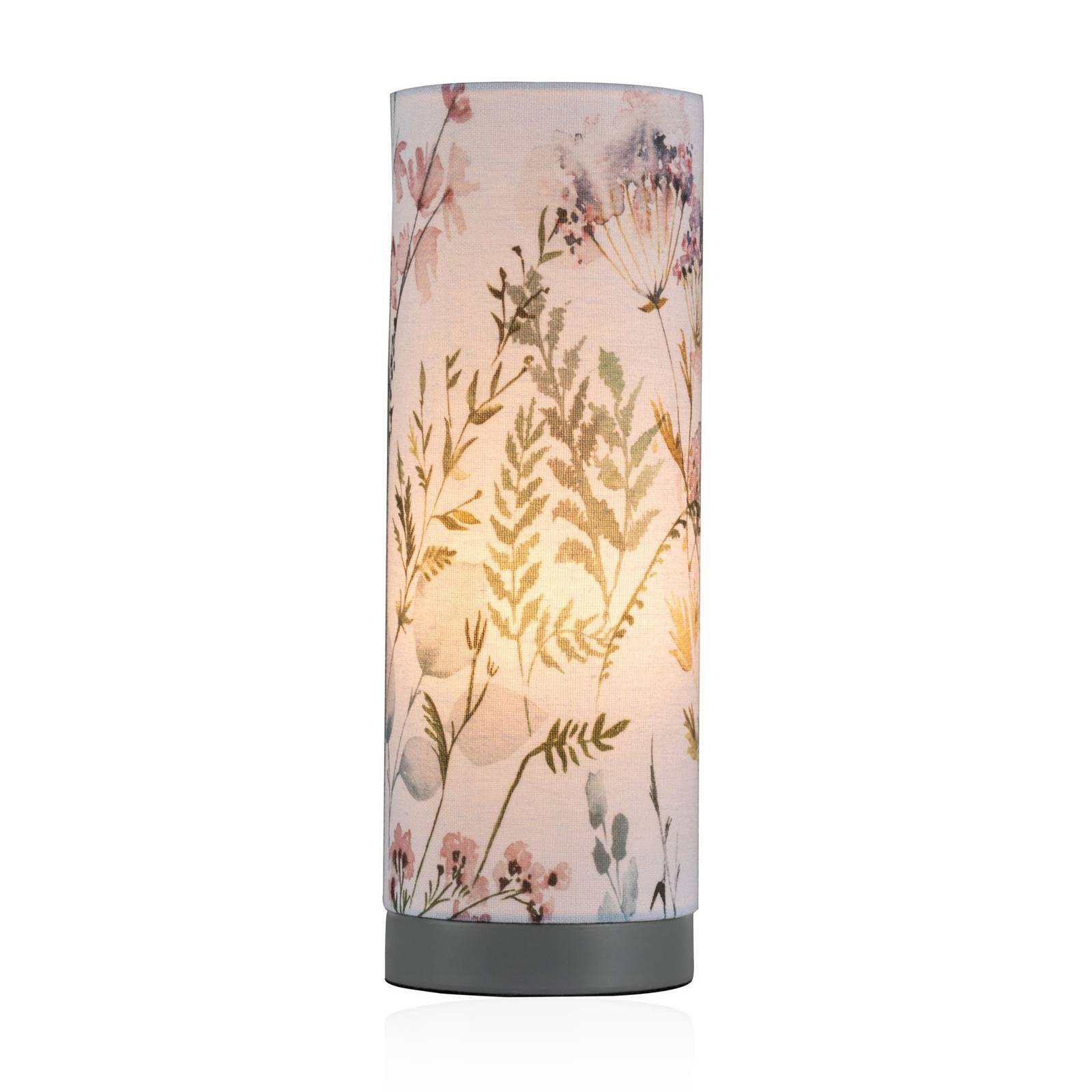 Pauleen Flowery Romance asztali lámpa vászonból