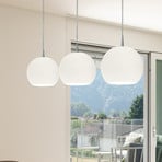 Casablanca Ball hanging light with three bulbs