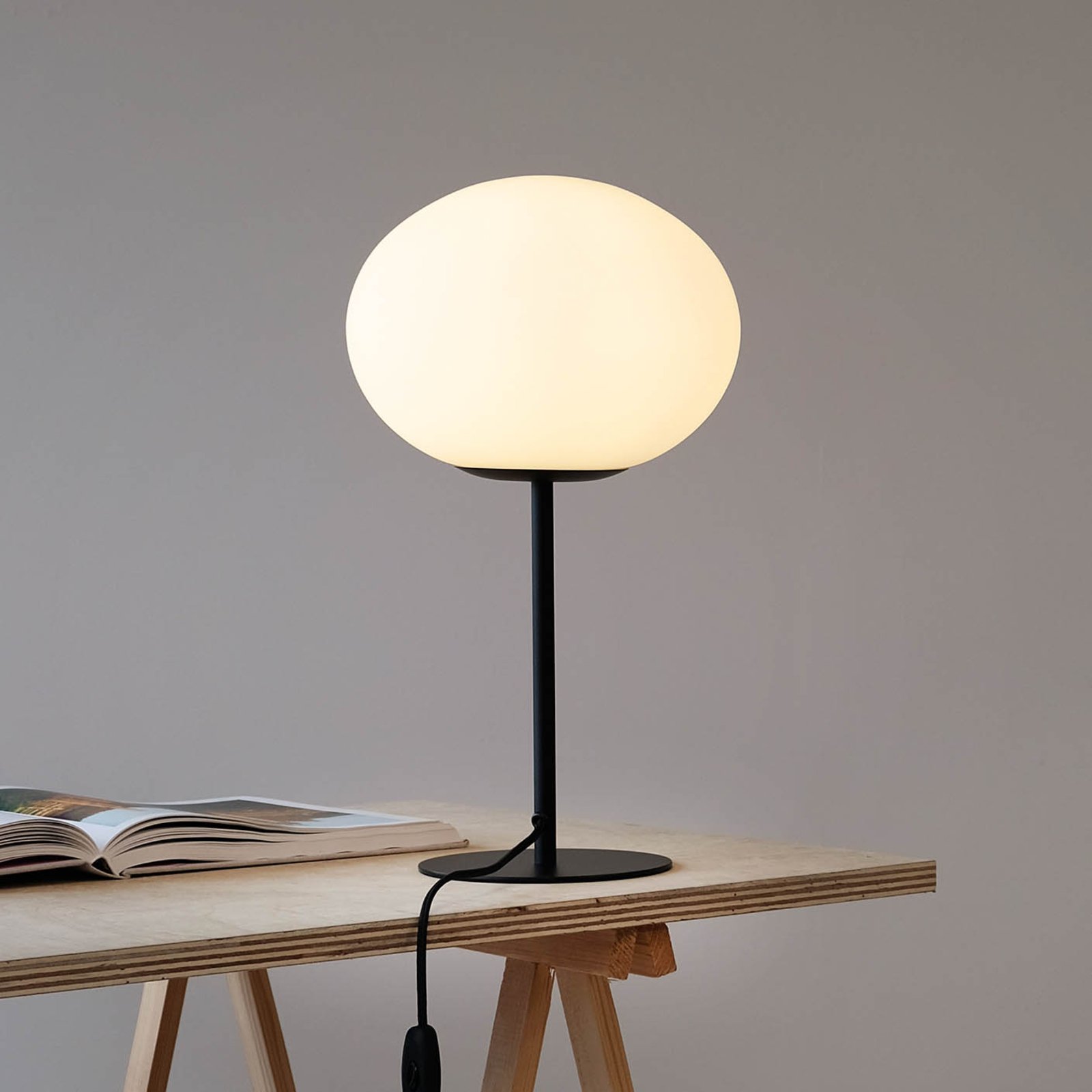 Princess Stolní Lampa Opal/ Black - DybergLarsen