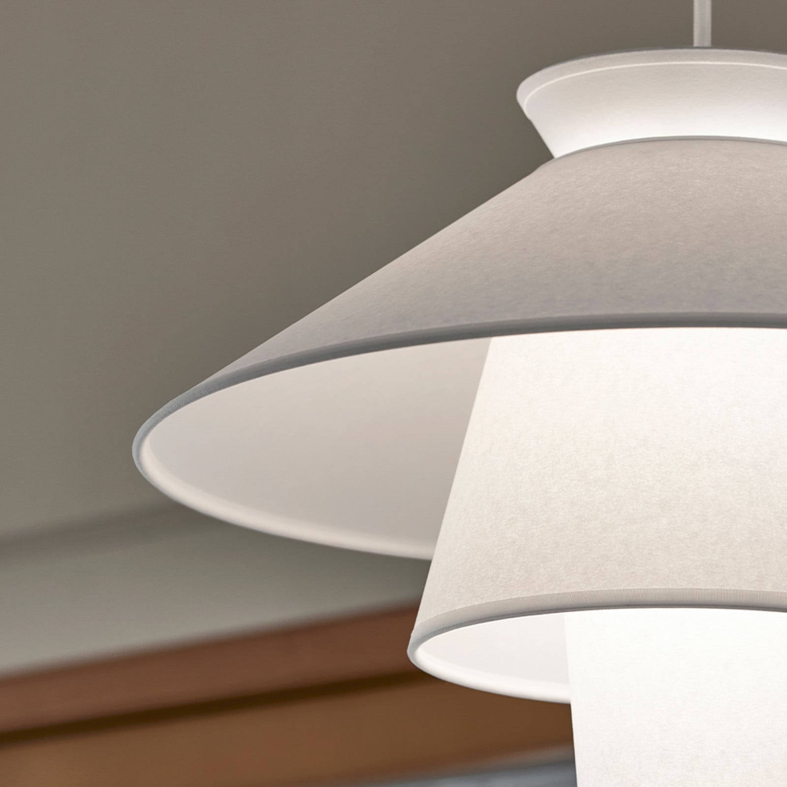 MARKET SET Lampă suspendată Ruche Ø 40 cm albă - Camera de zi / sufragerie - Design - Hârtie / Carton