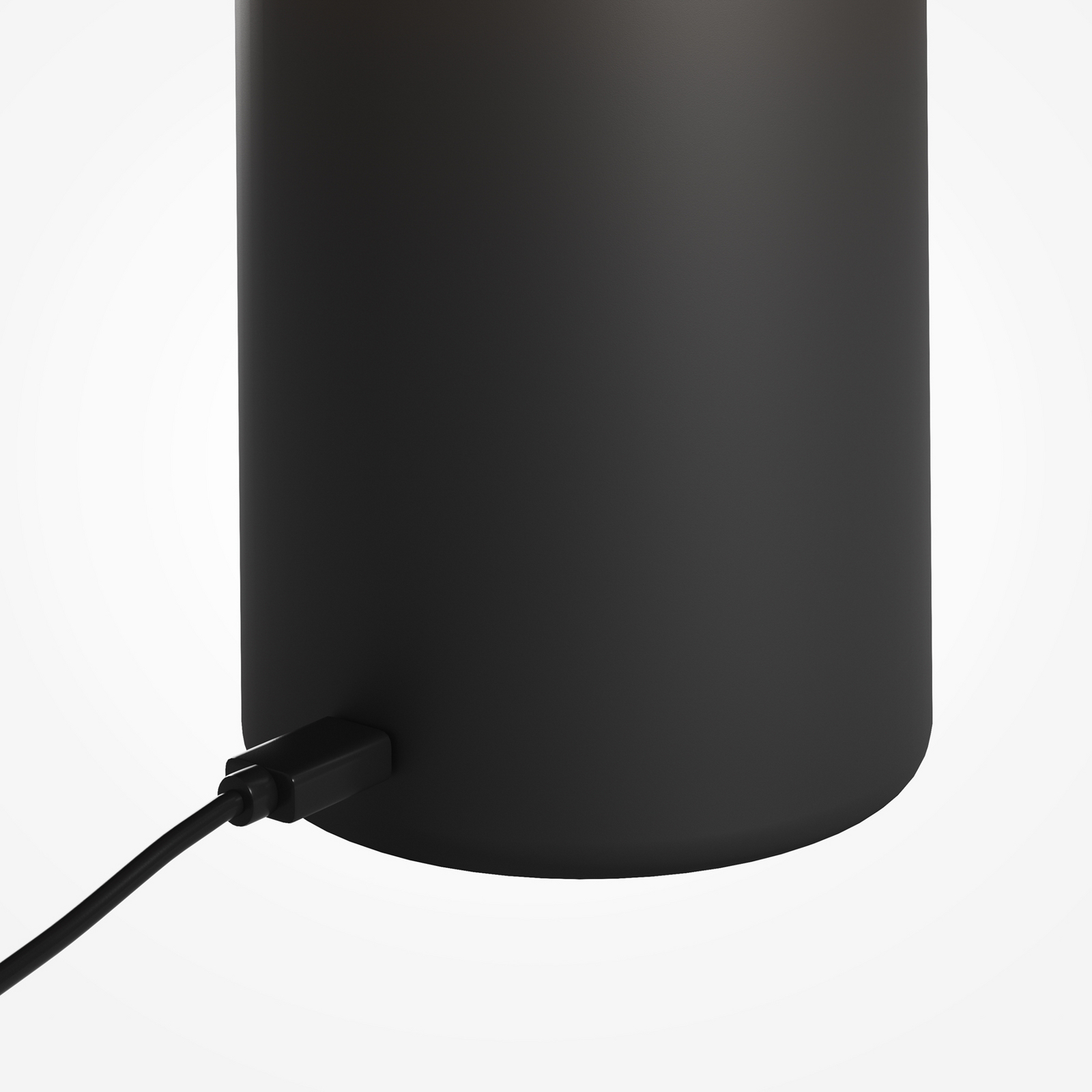 Topo LED rechargeable table lamp, black, height 20 cm, metal dimmer Topo LED rechargeable table lamp, black, height 20 cm, metal dimmer