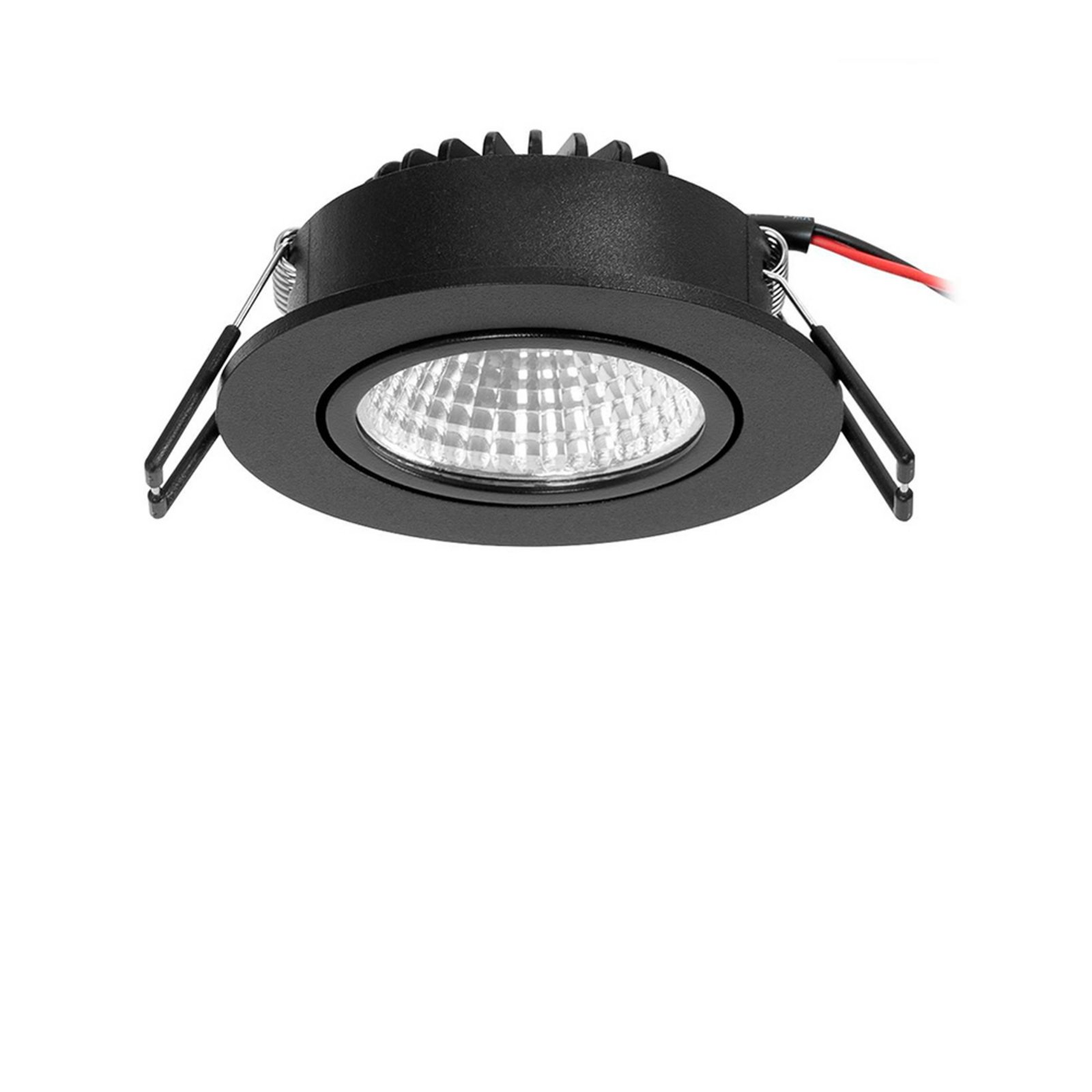 Zarik LED Inbyggningsspot 2700K Svart - Arcchio