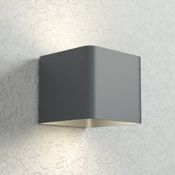 LED-Außenwandlampe Dodd, eckig, anthrazit