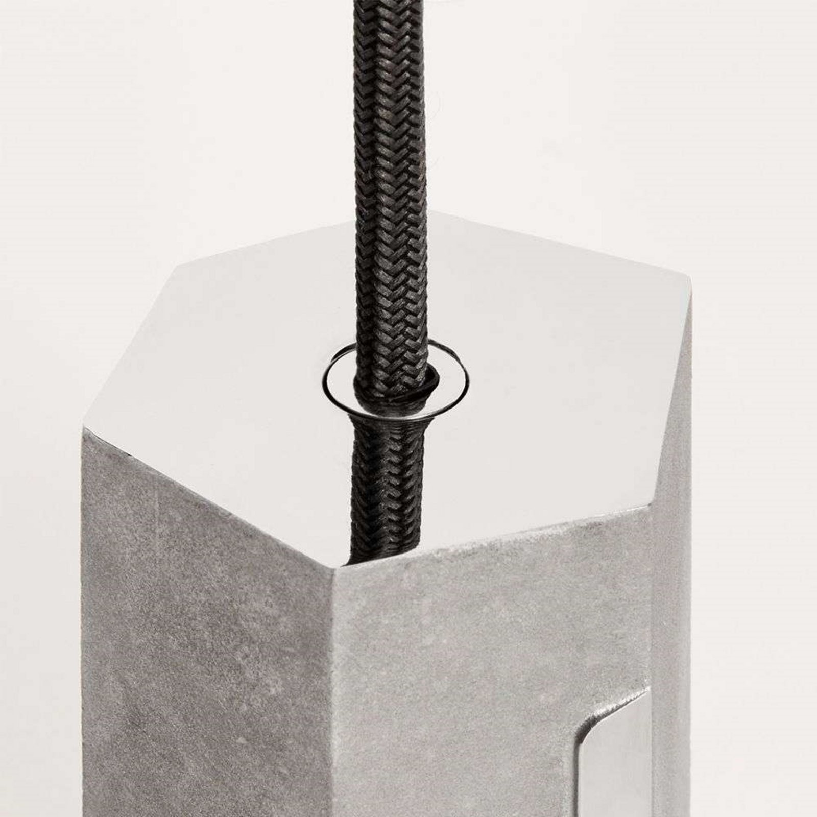 Basalt Single Lustră Pendul Stainless Steel - Tala