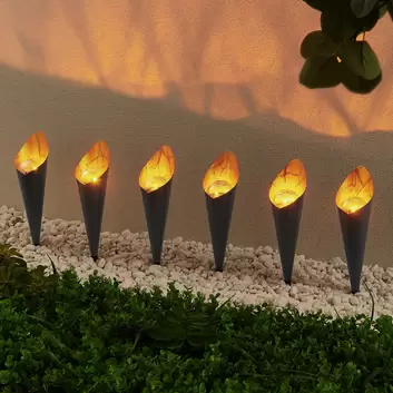 Lindby Jasem lampe décorative solaire d'extérieur