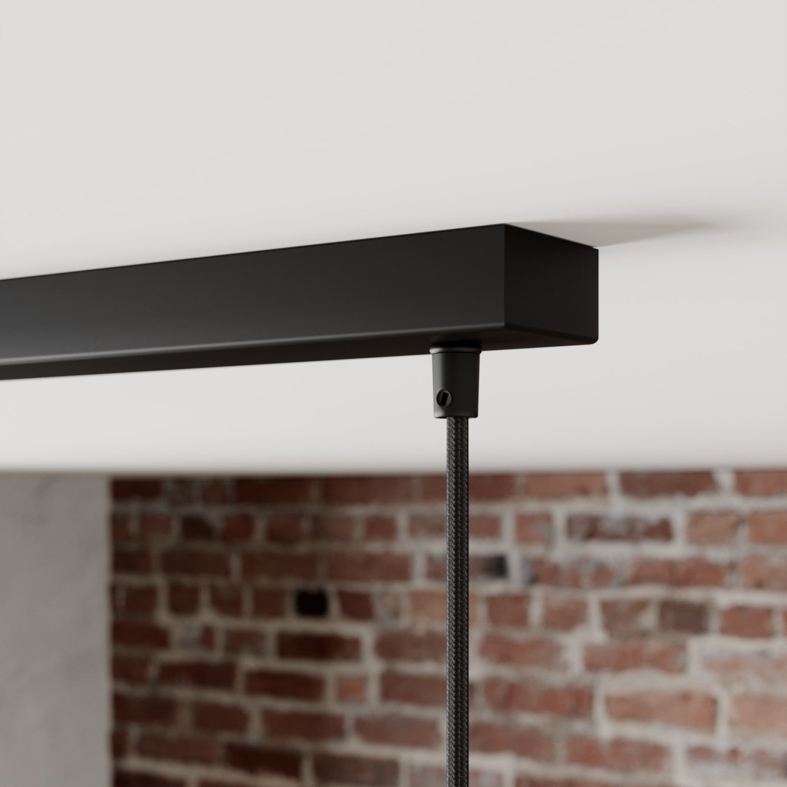 Jasminka 4 Lámpara Colgante Black/Gold - Lindby