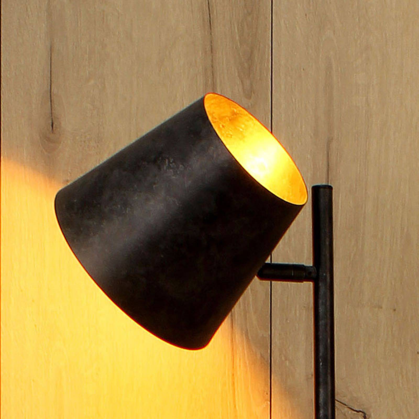 Lampa podłogowa Colt, 1-punktowa, szara matowa