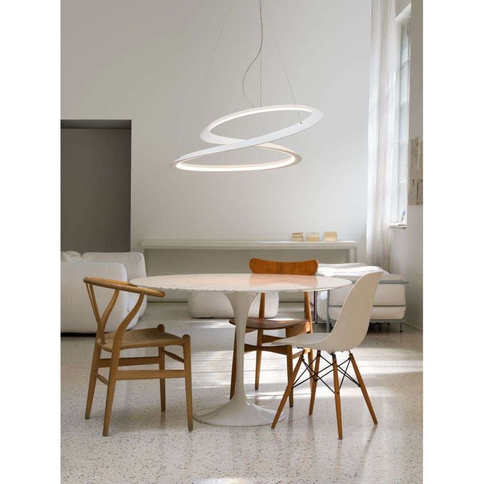 Kepler Minor Pendant White - Nemo Lighting