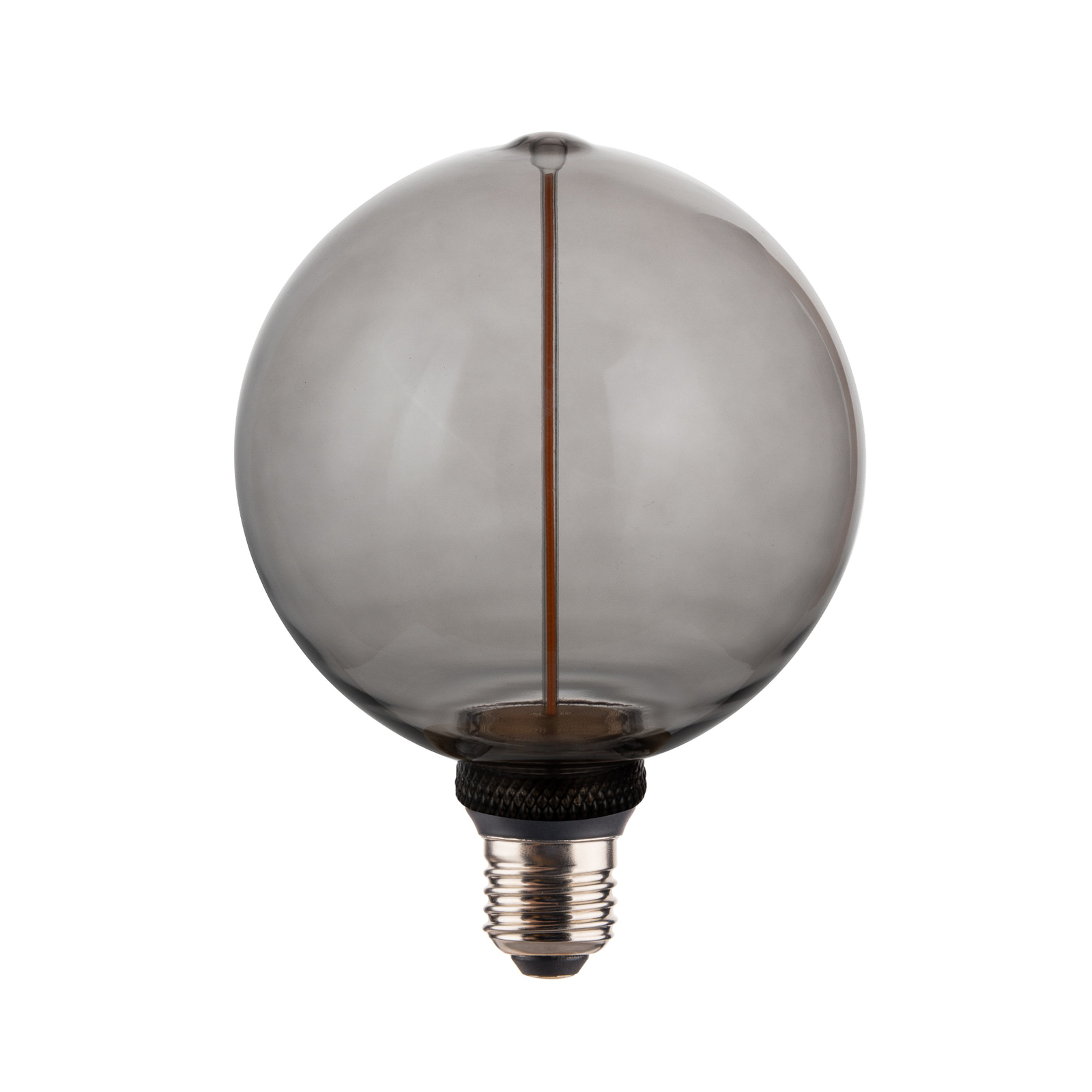 PR Home Edge LED lamp E27 grijs 2W 1800K dimbaar G125