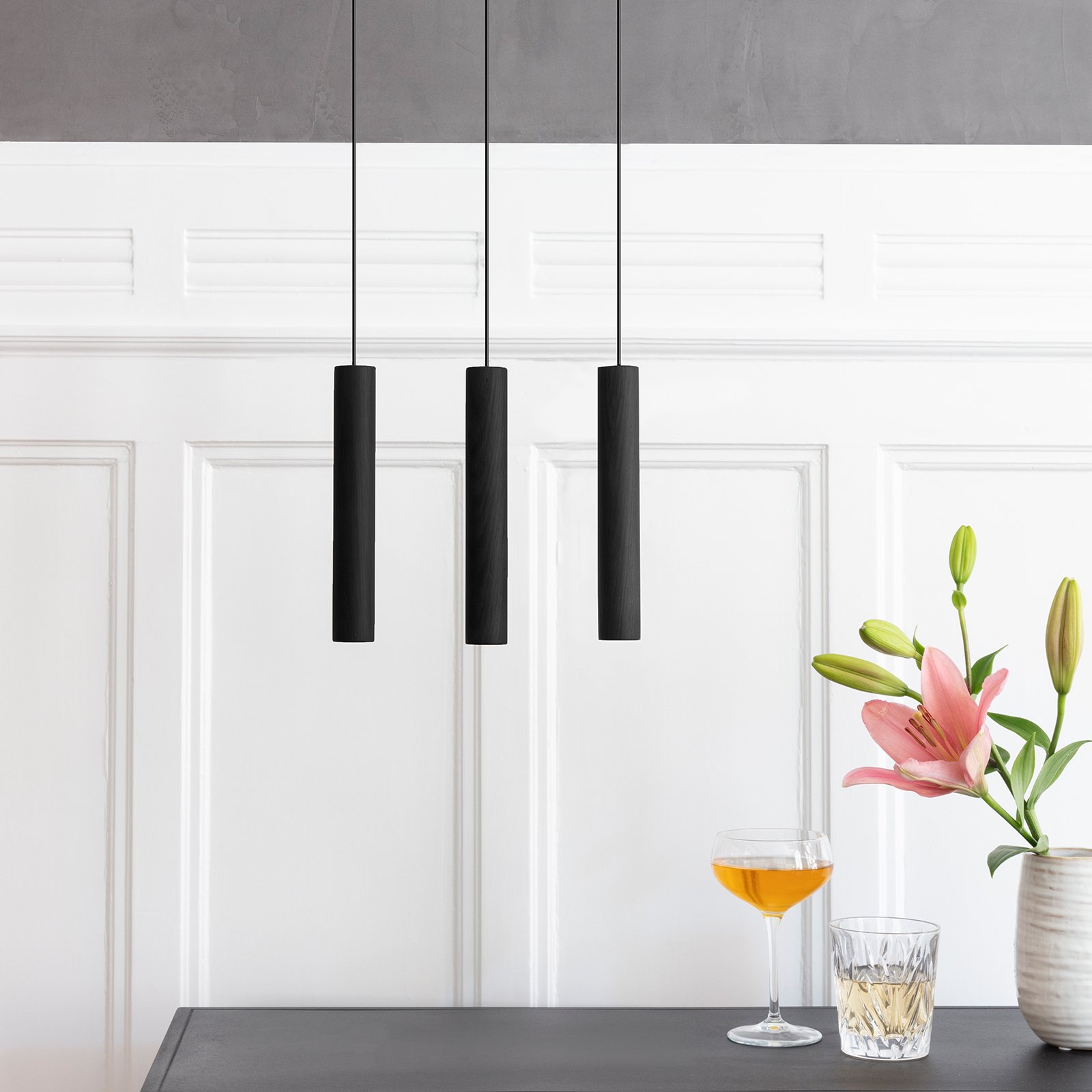 Chimes Suspension Oak Black - UMAGE