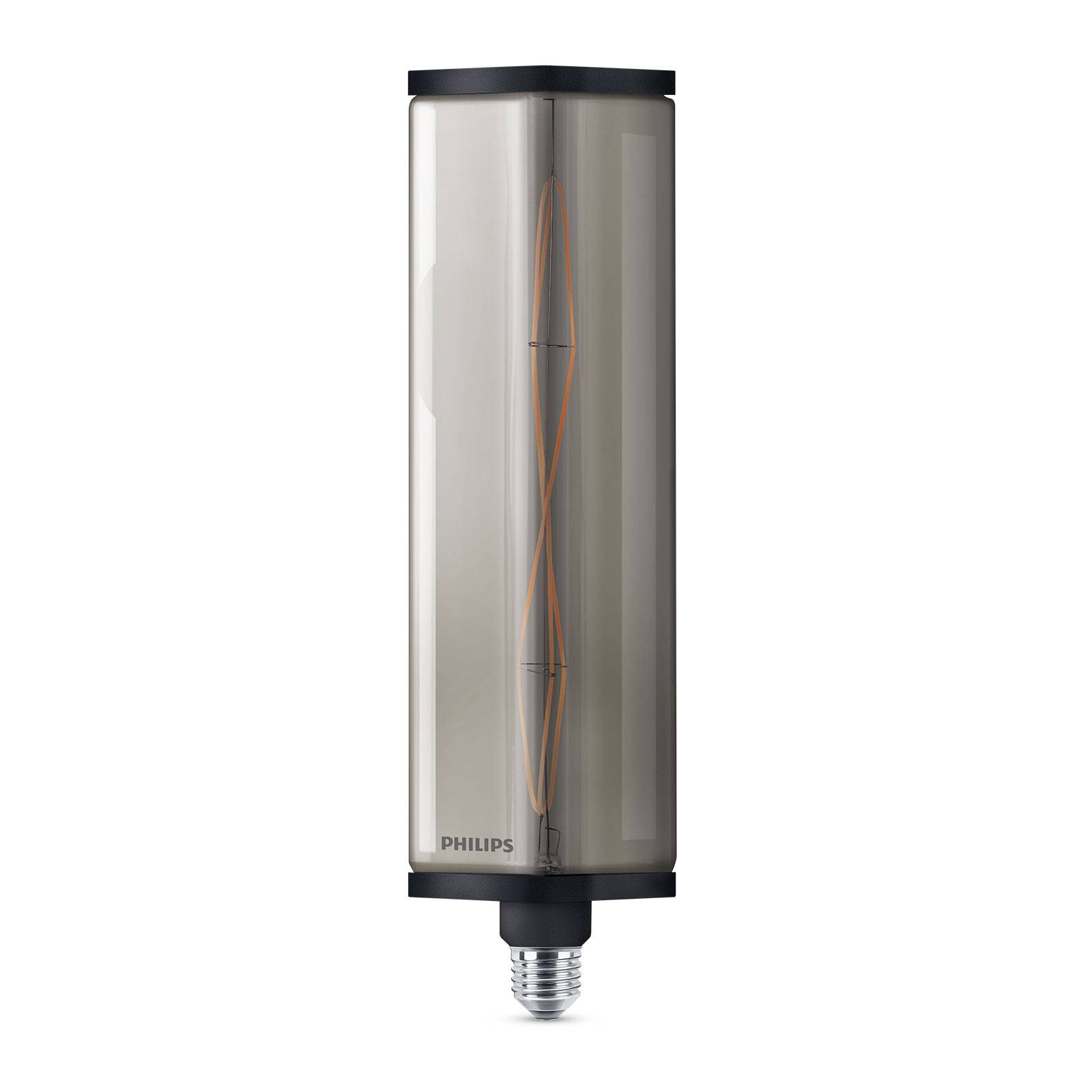 Philips Crystal Giant smoky LED-Lampe E27 7W