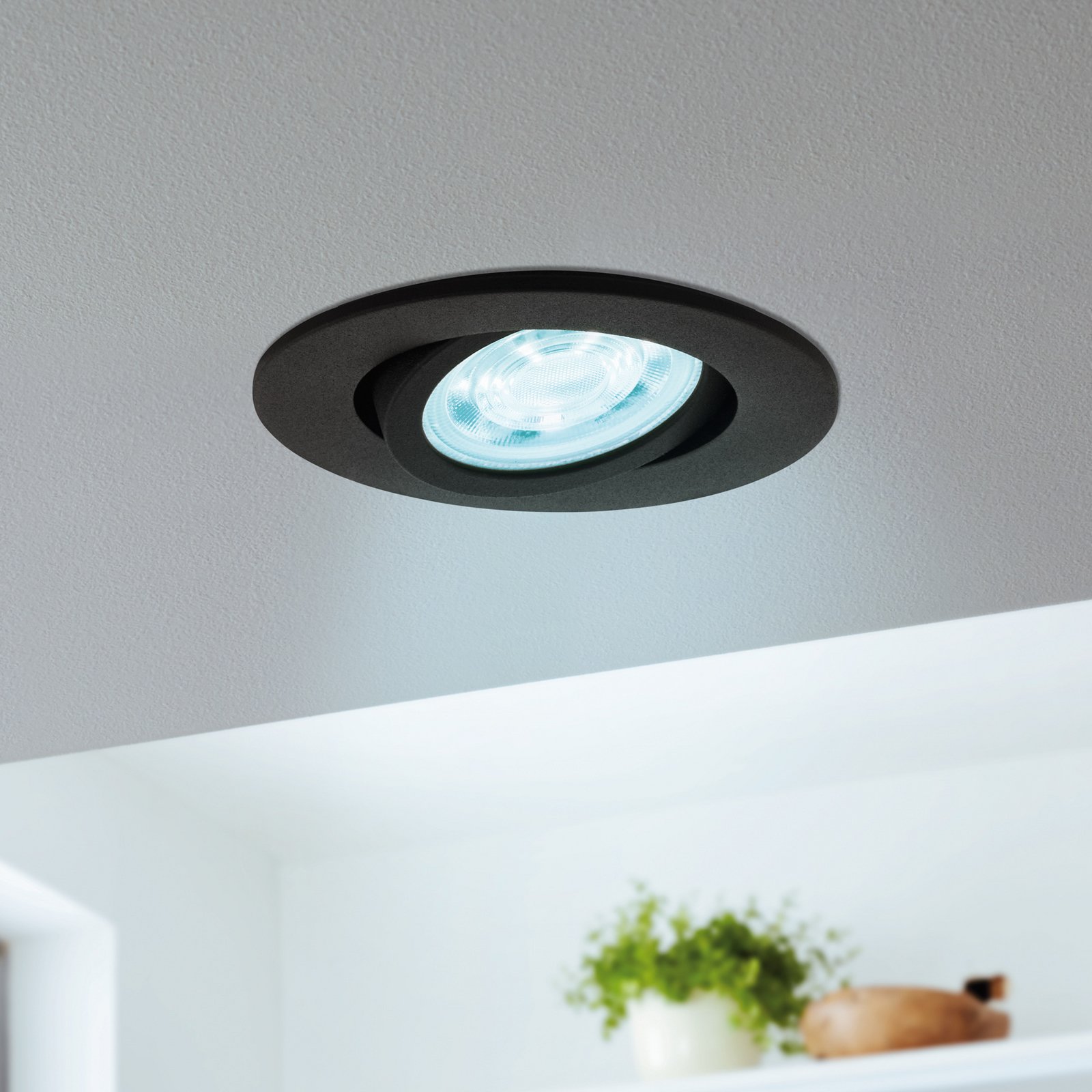 EGLO connect Saliceto-Z zapust. LED svetlo čierna EGLO connect Saliceto-Z zapust. LED svetlo čierna