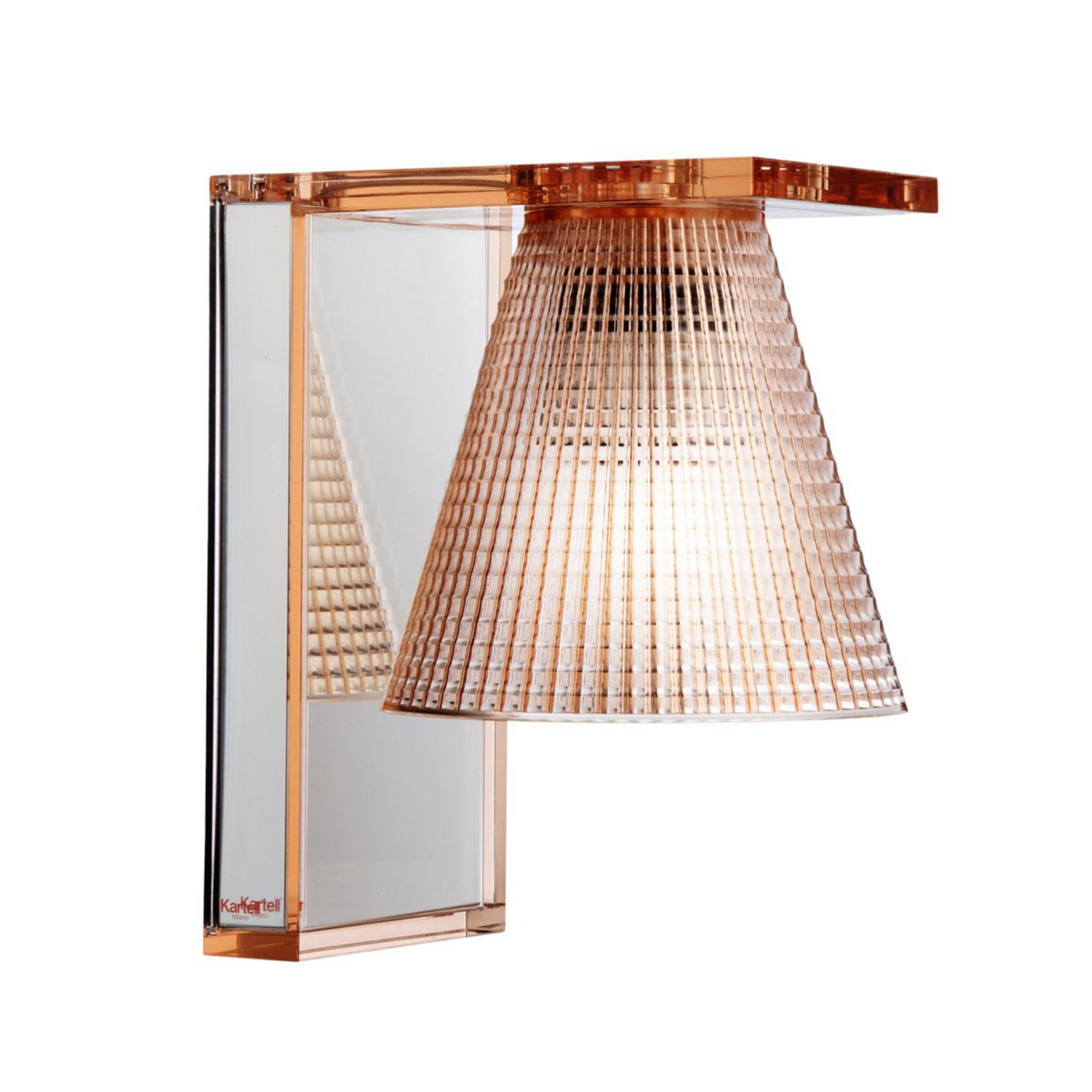 Kartell Light-Air LED-Wandleuchte, bernstein