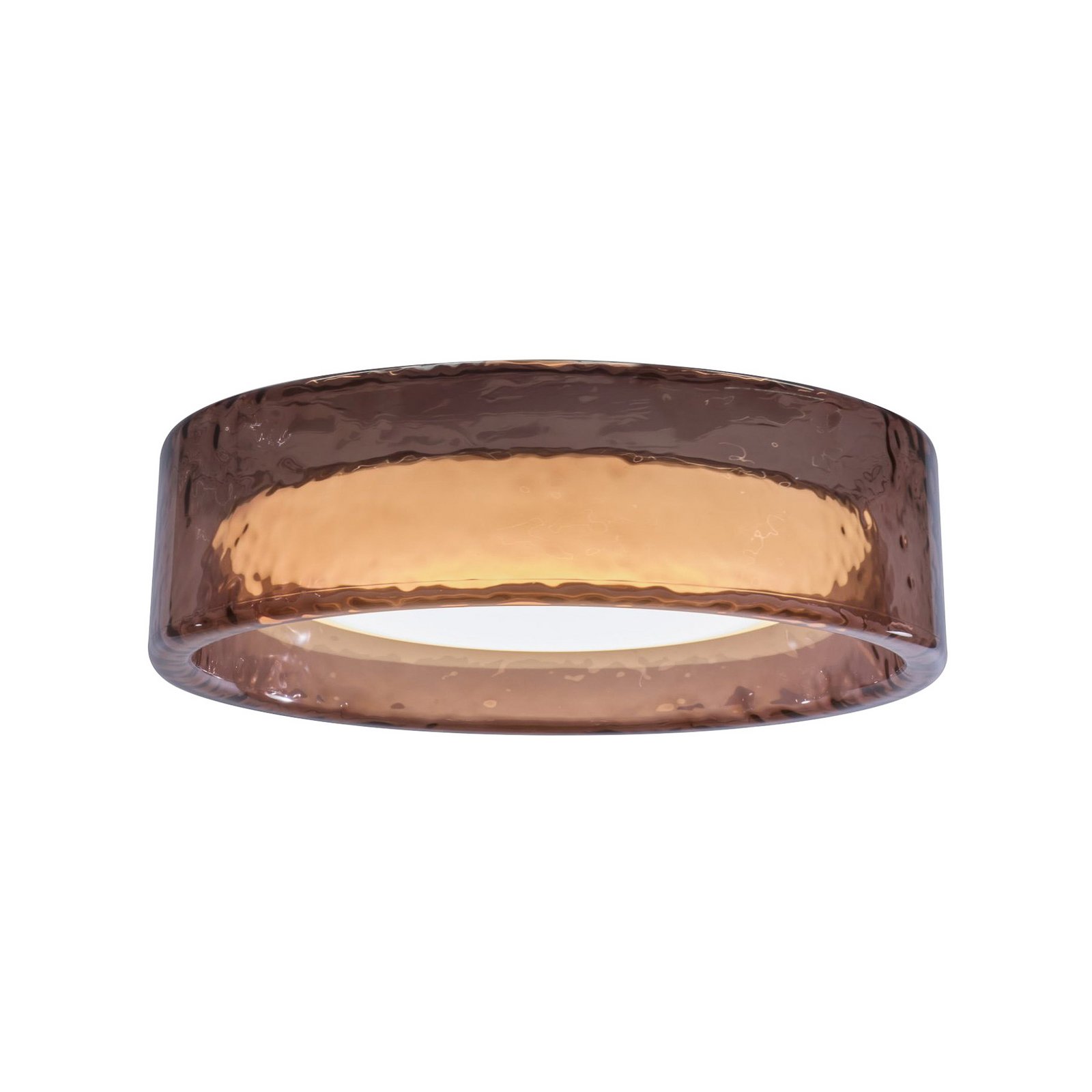 MARSET LED-Deckenlampe Ringo, Ø 70 cm, rosé Kunststoff, CCT