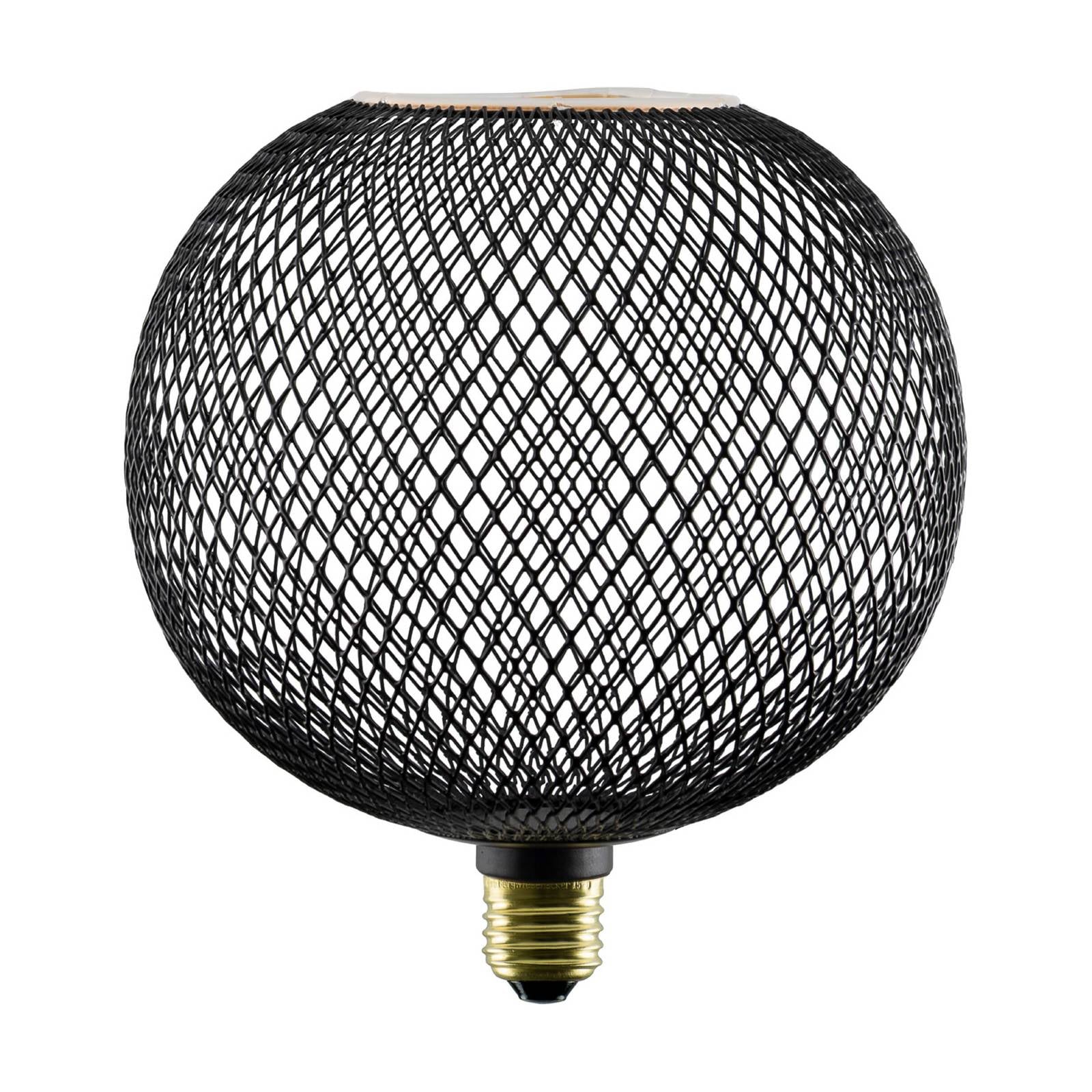 SEGULA LED Floating Cage schwarz G180 E27 5W 2.200 K dimmbar