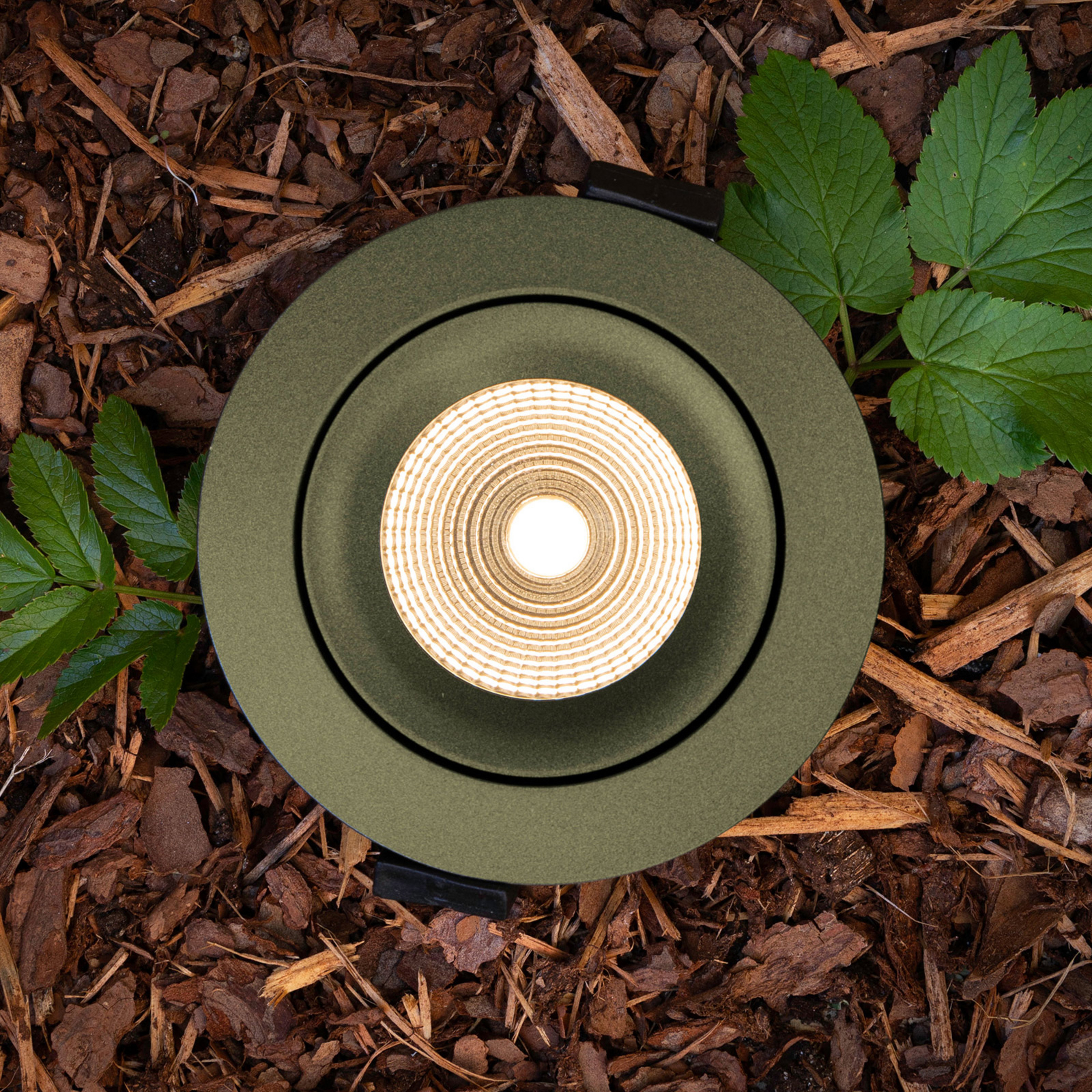 SLC Green One 360° luminaire encastrable LED 3.000K Ra97