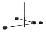 Clyde 4 LED Függőlámpa Black - Nordlux