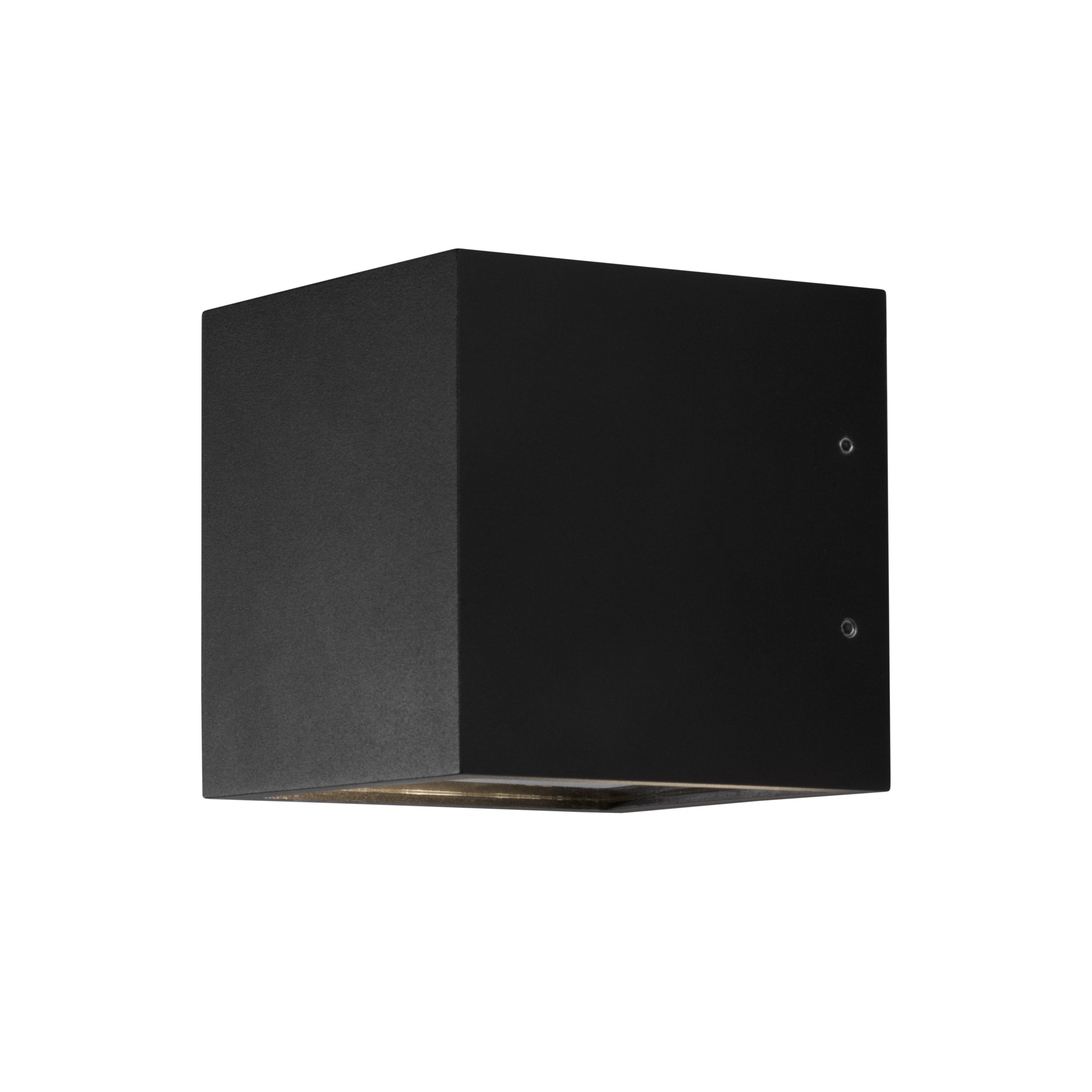 Cube LED-buiten-downlight zwart IP54 15 cm aluminium - Light-Point