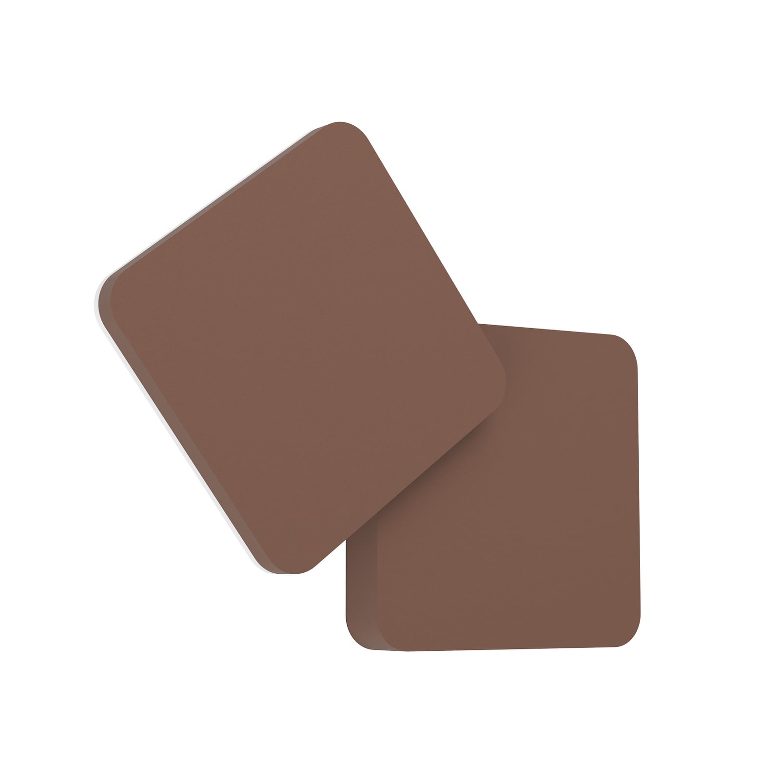 LED-Außenwandlampe Pedersano, rostfarben, Länge 14 cm Metall