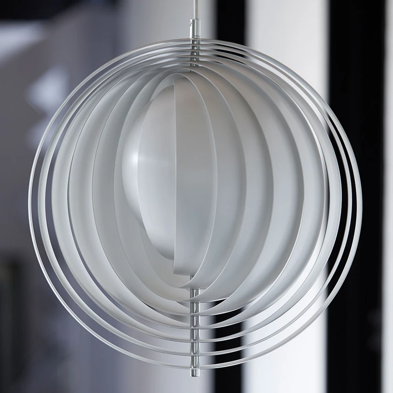 Verpan - Moon Suspension Ø34 Blanc