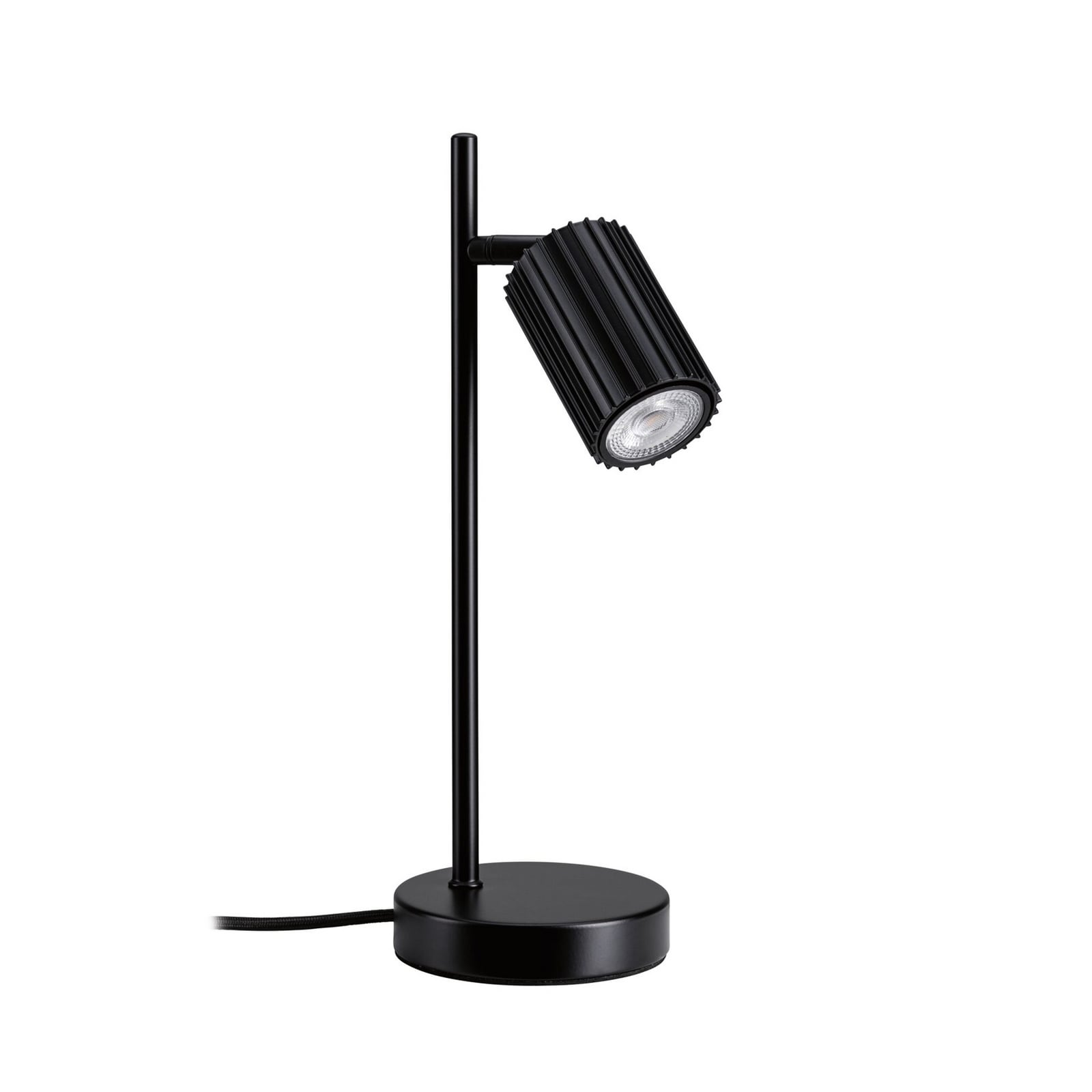 Paulmann bordlampe Lirena, matt svart, høyde 35 cm, metall Paulmann bordlampe Lirena, matt svart, høyde 35 cm, metall