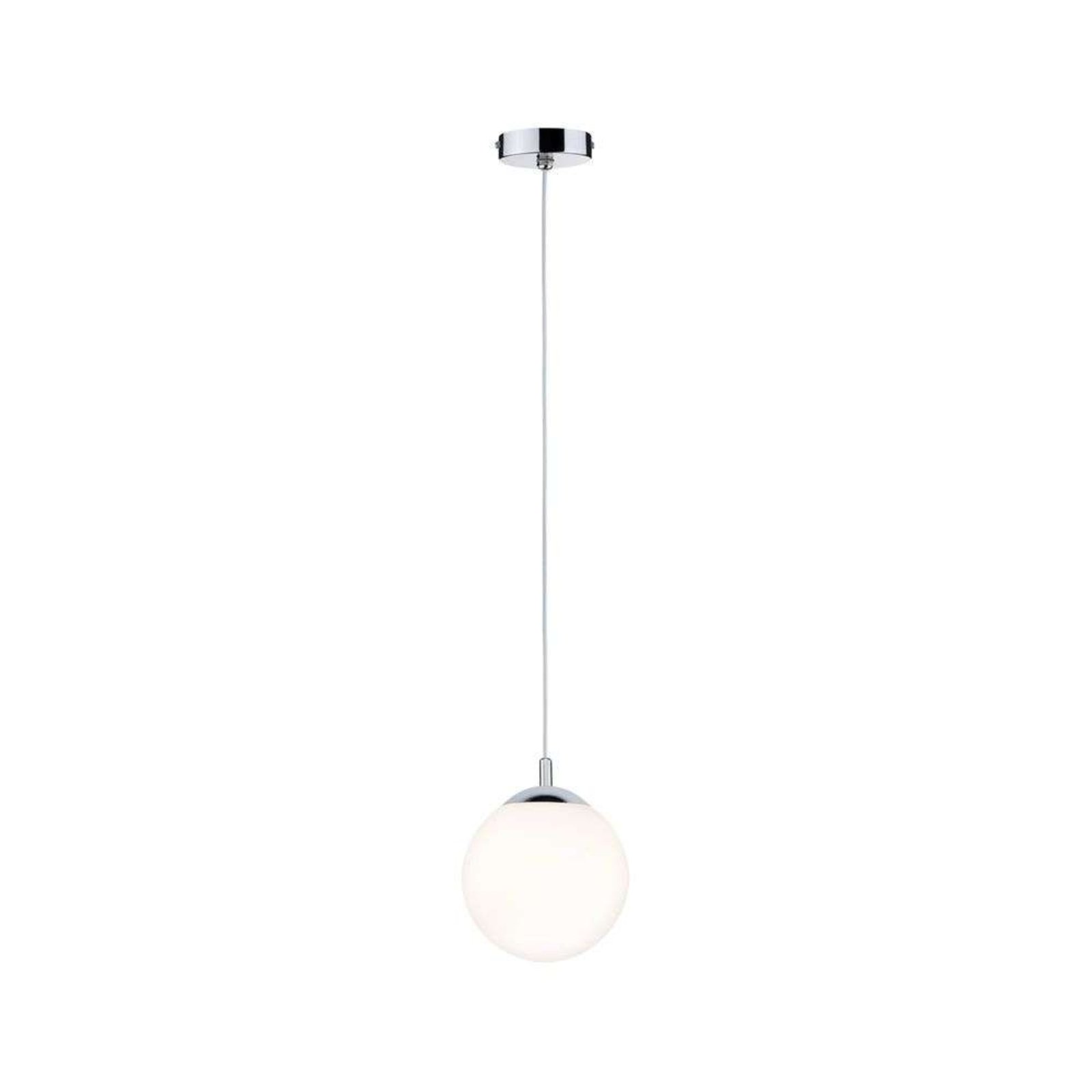 Globe Lampada a Sospensione IP44 Satin/Cromo - Paulmann